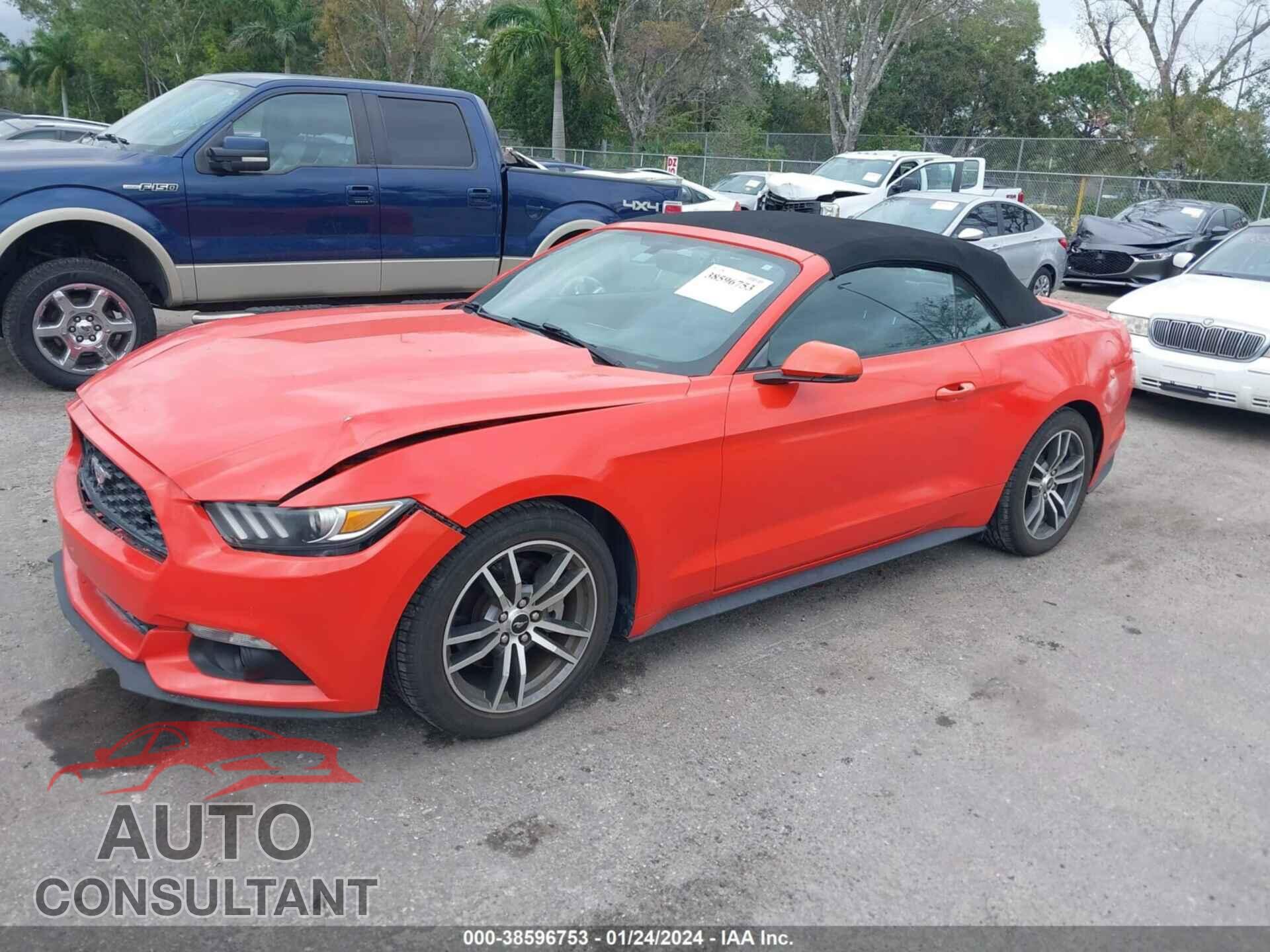 FORD MUSTANG 2016 - 1FATP8UH8G5258003