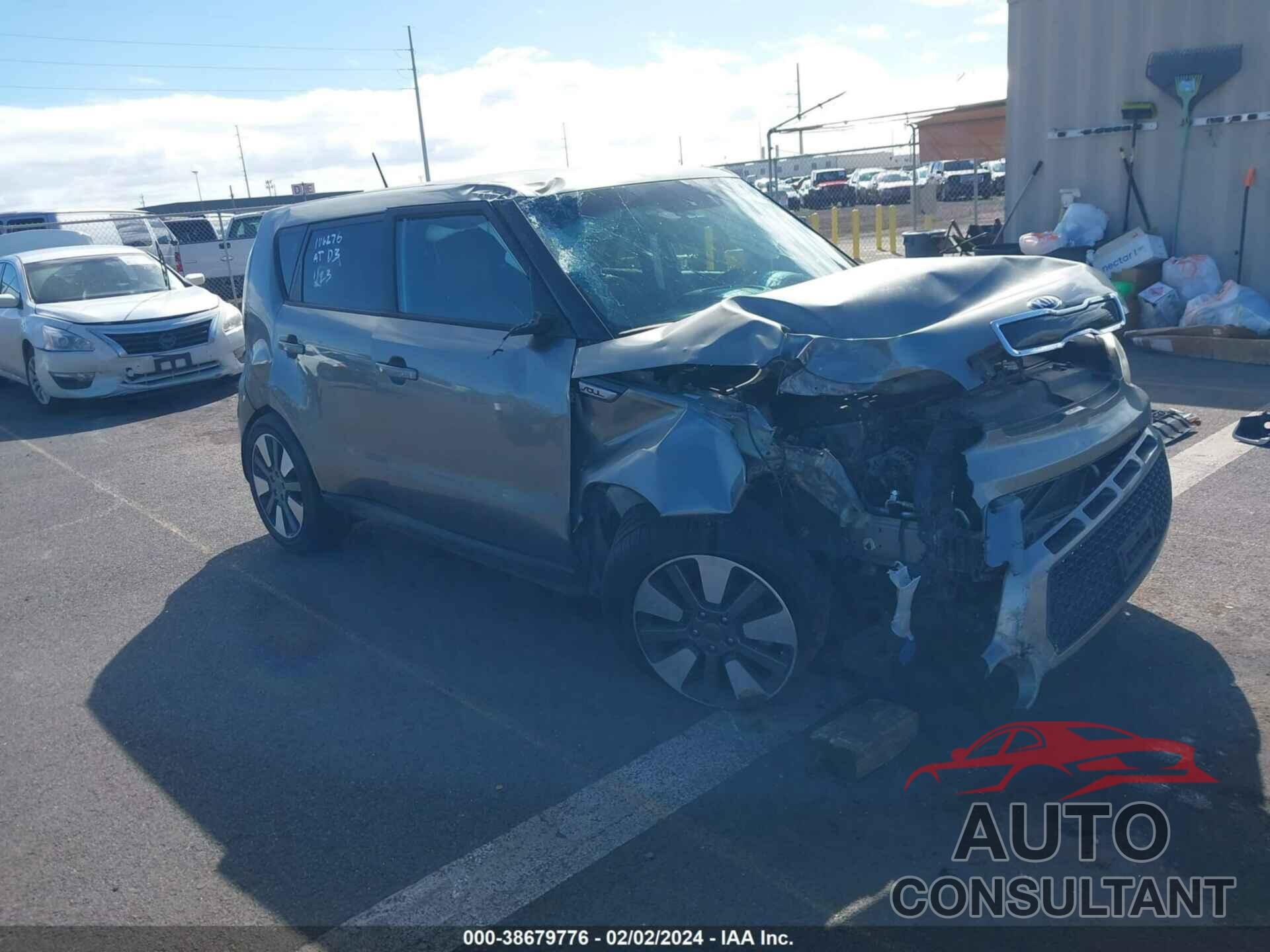 KIA SOUL 2016 - KNDJX3A50G7255597