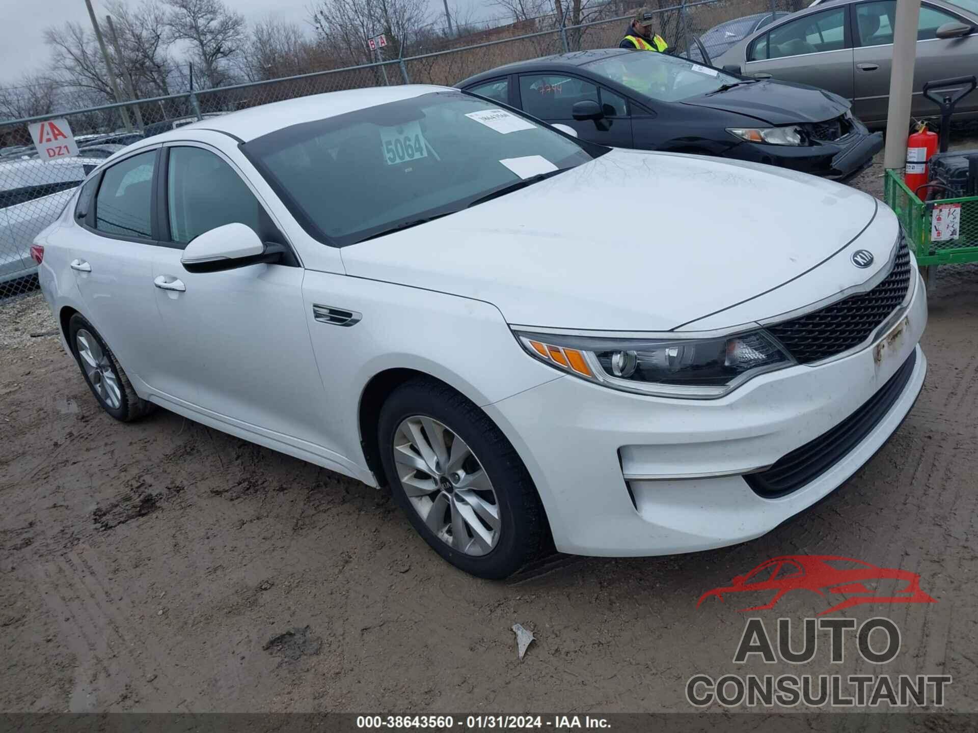 KIA OPTIMA 2016 - 5XXGT4L3XGG083027