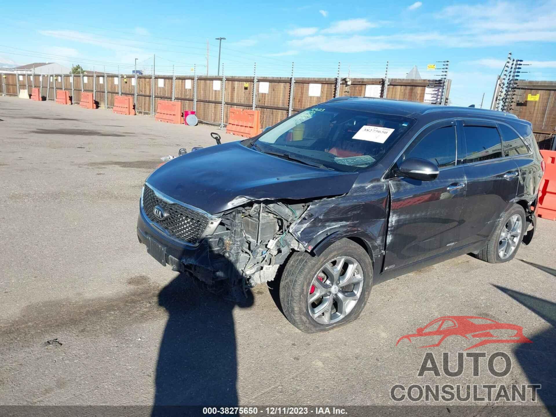 KIA SORENTO 2017 - 5XYPKDA50HG260642