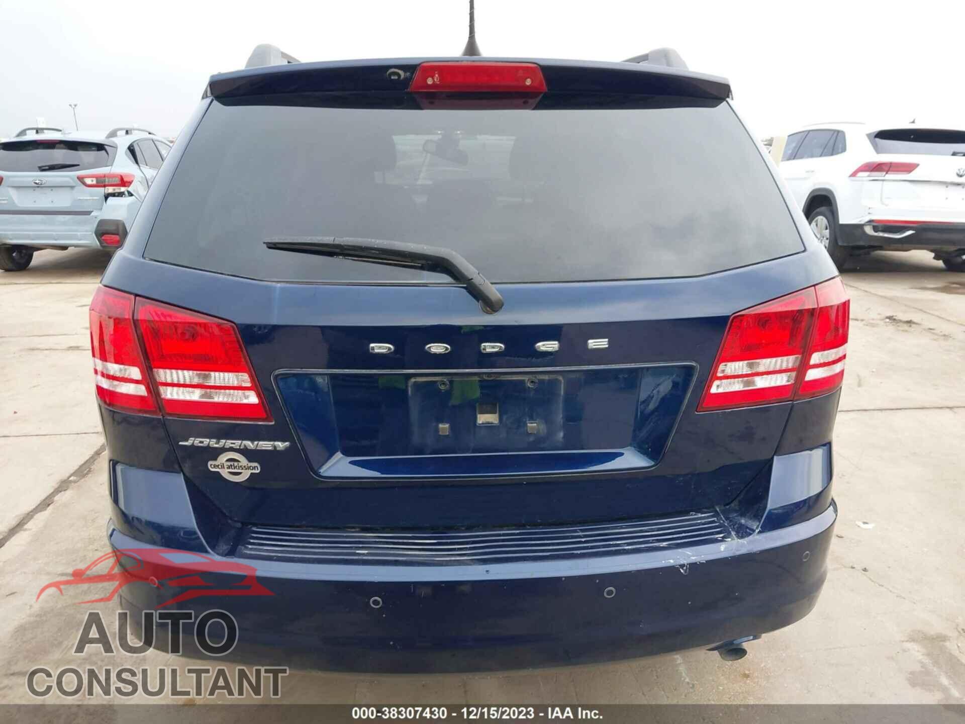 DODGE JOURNEY 2020 - 3C4PDCAB8LT277930