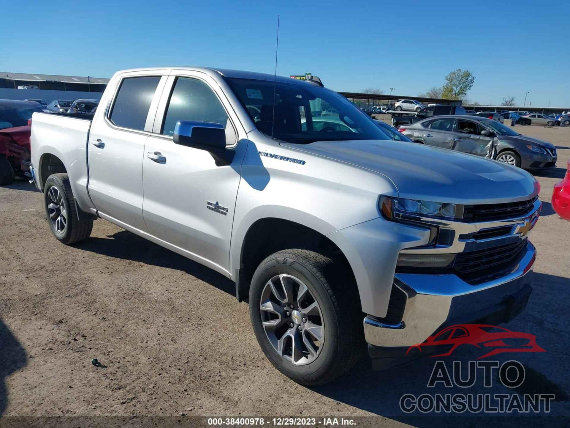 CHEVROLET SILVERADO 1500 2021 - 3GCPWCED2MG457808
