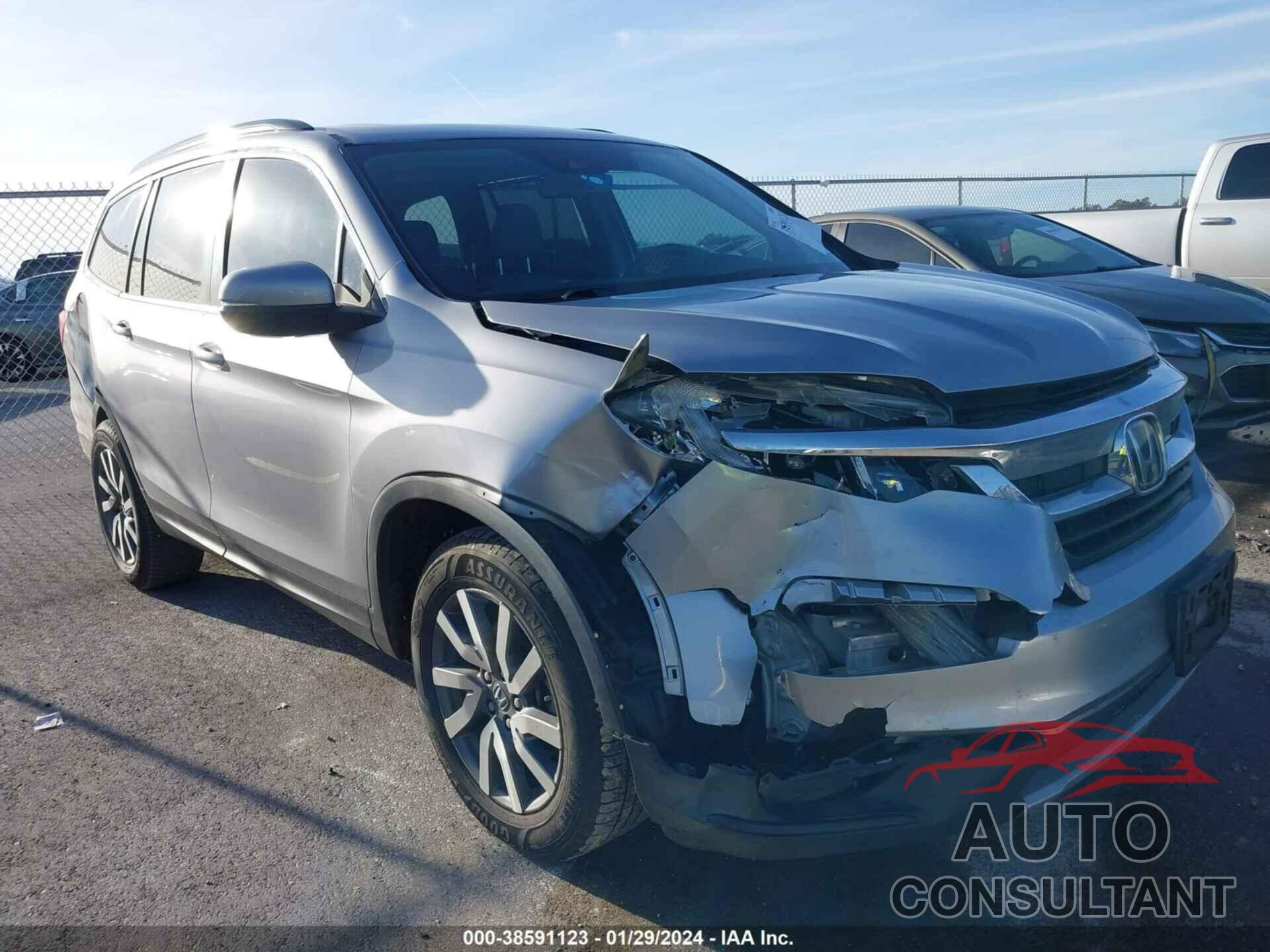 HONDA PILOT 2019 - 5FNYF5H52KB013495