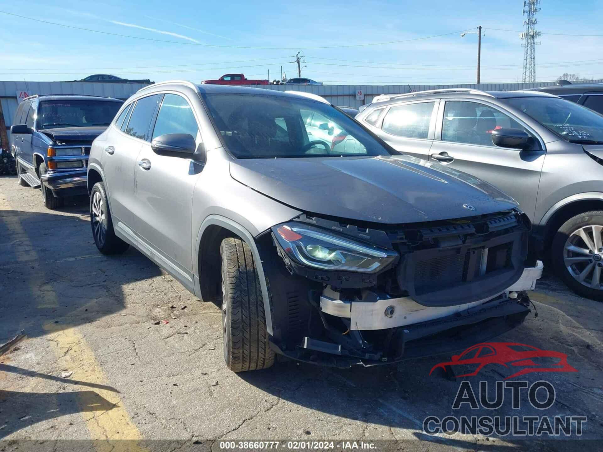 MERCEDES-BENZ GLA 2022 - W1N4N4GB3NJ344997