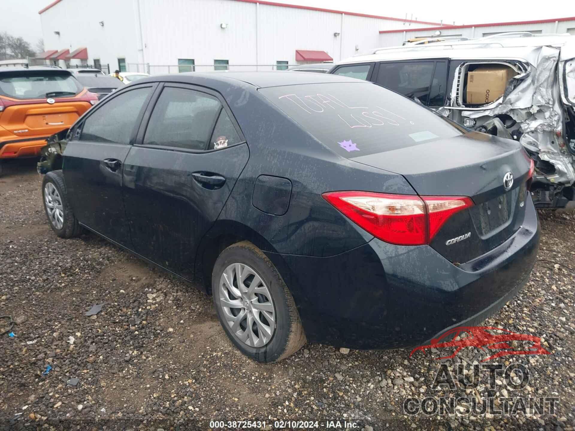 TOYOTA COROLLA 2019 - 5YFBURHE7KP925577