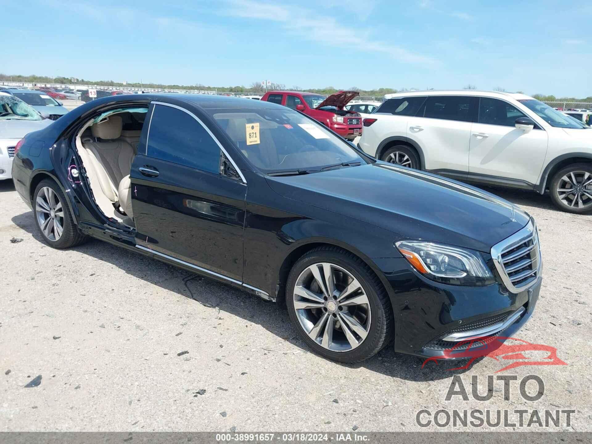 MERCEDES-BENZ S 560 2018 - WDDUG8GB3JA369875