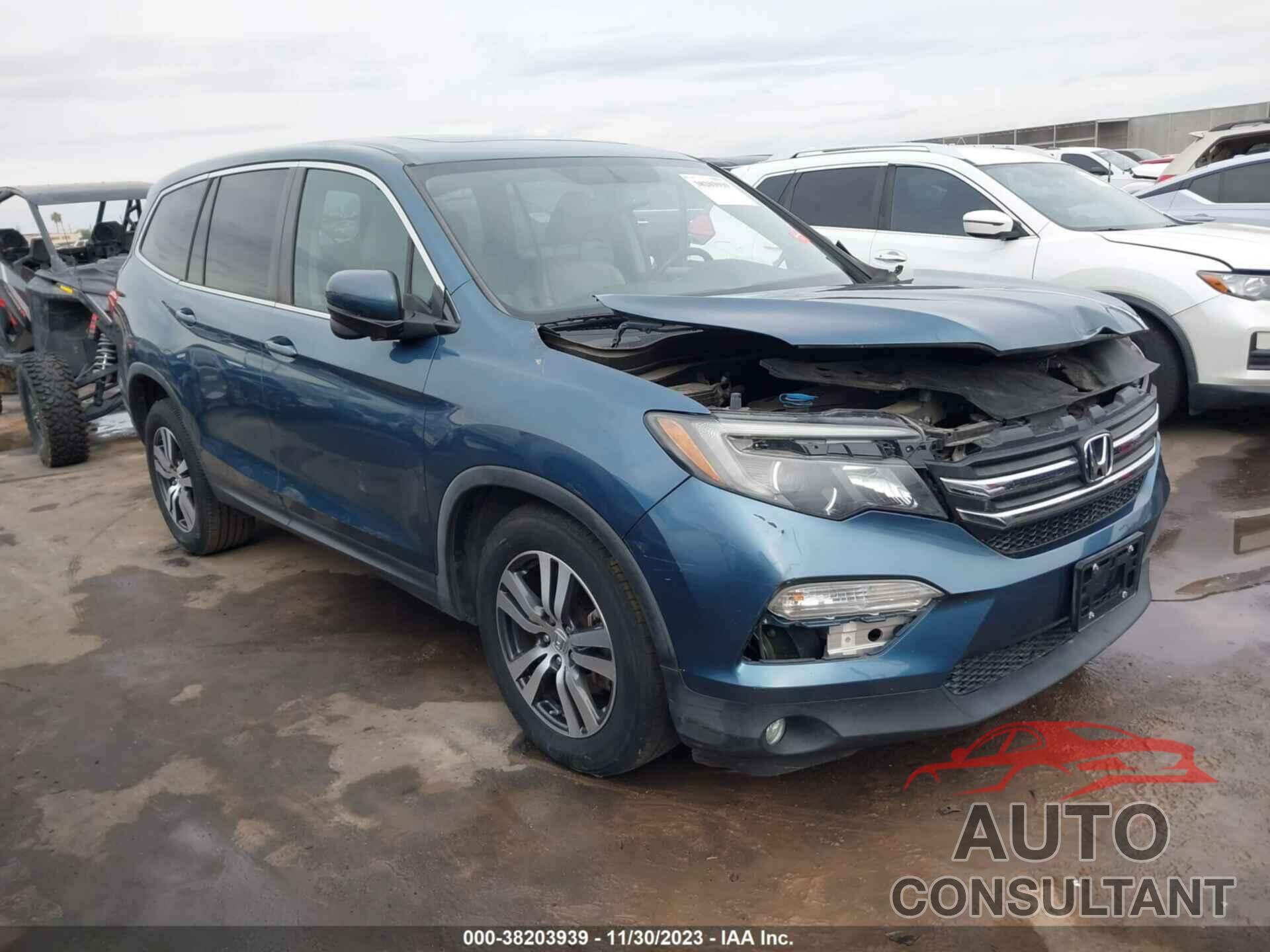 HONDA PILOT 2016 - 5FNYF6H52GB023991