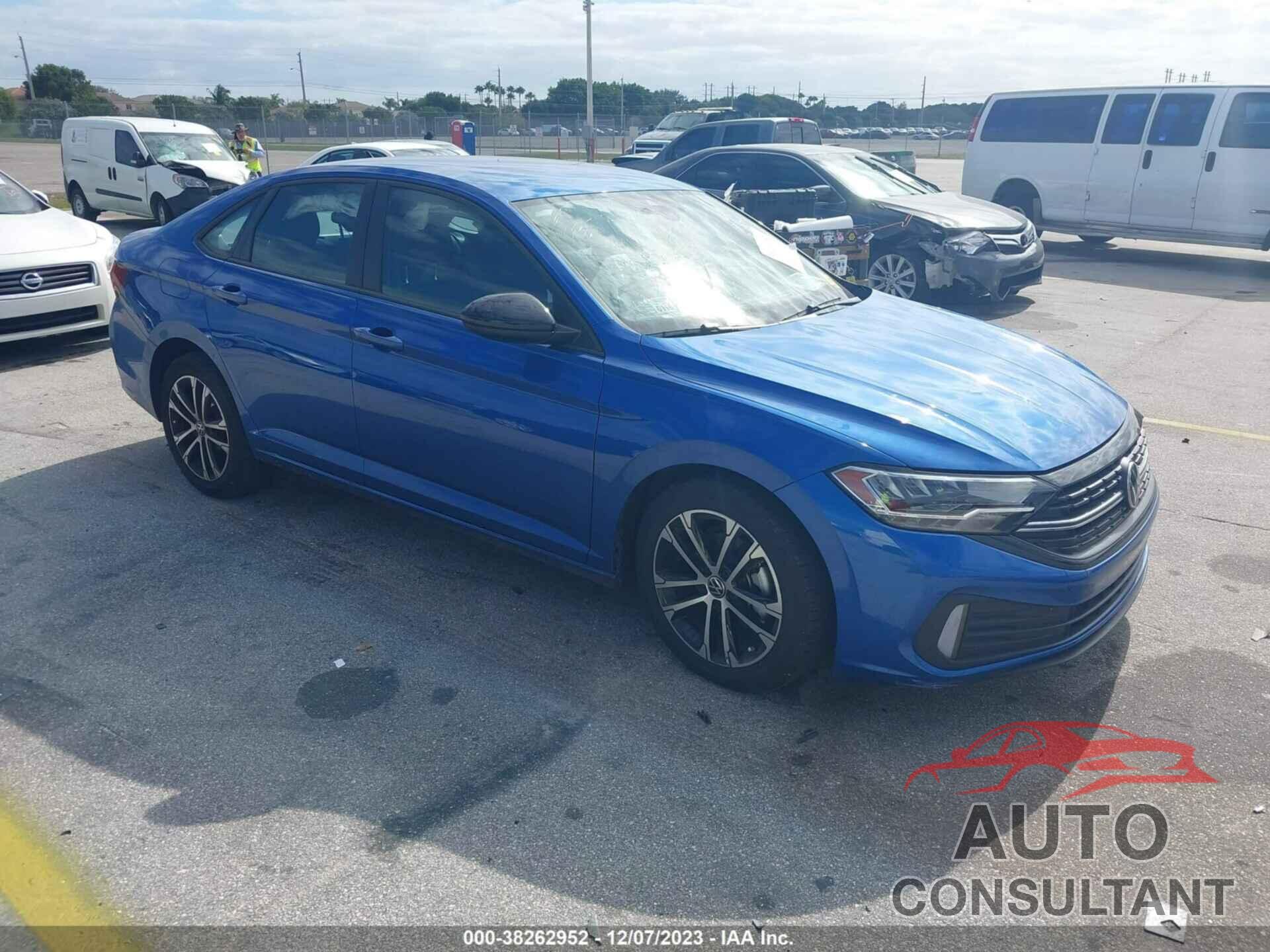 VOLKSWAGEN JETTA 2022 - 3VWBM7BU6NM034354