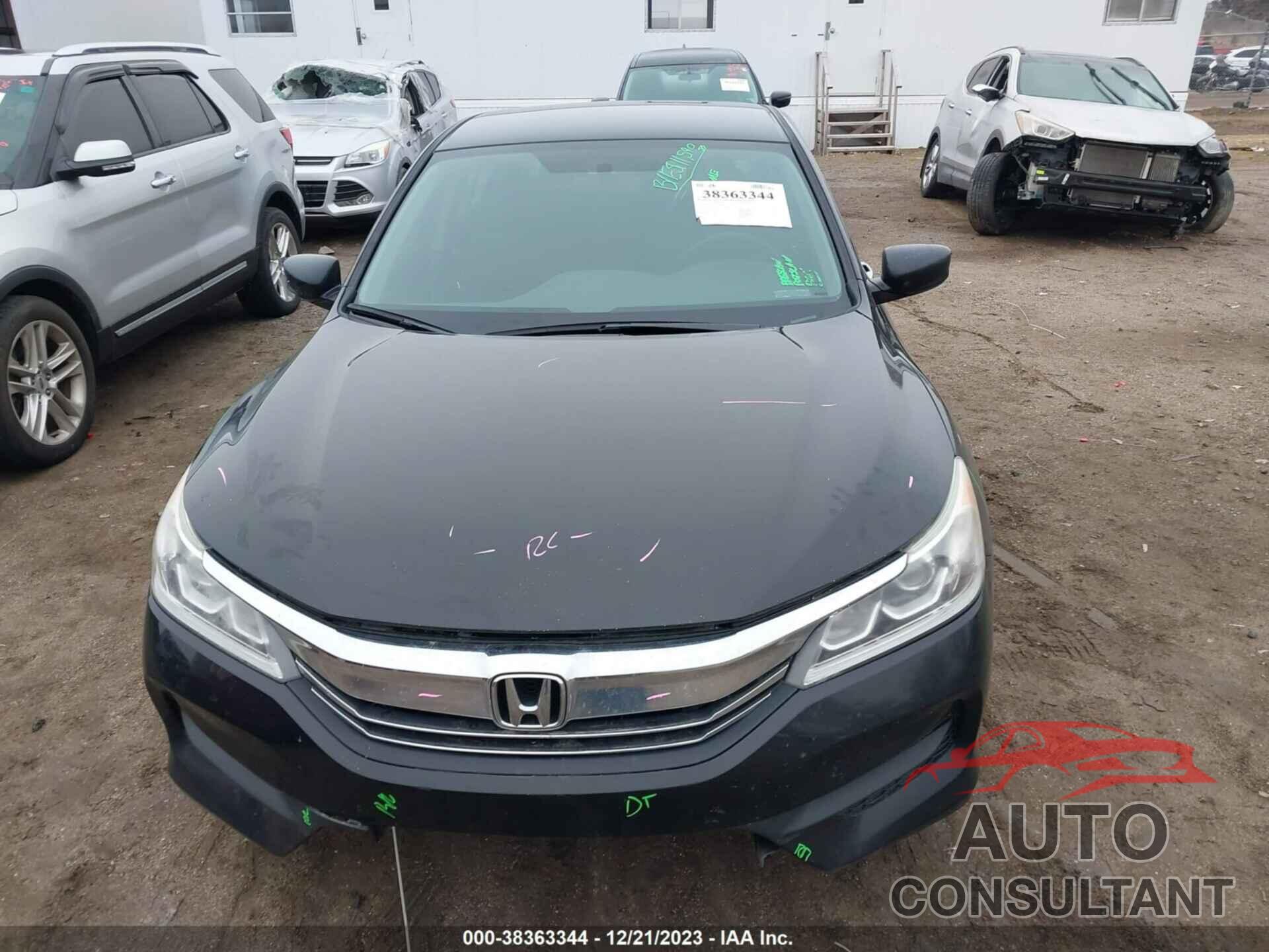 HONDA ACCORD 2017 - 1HGCR2F38HA260606