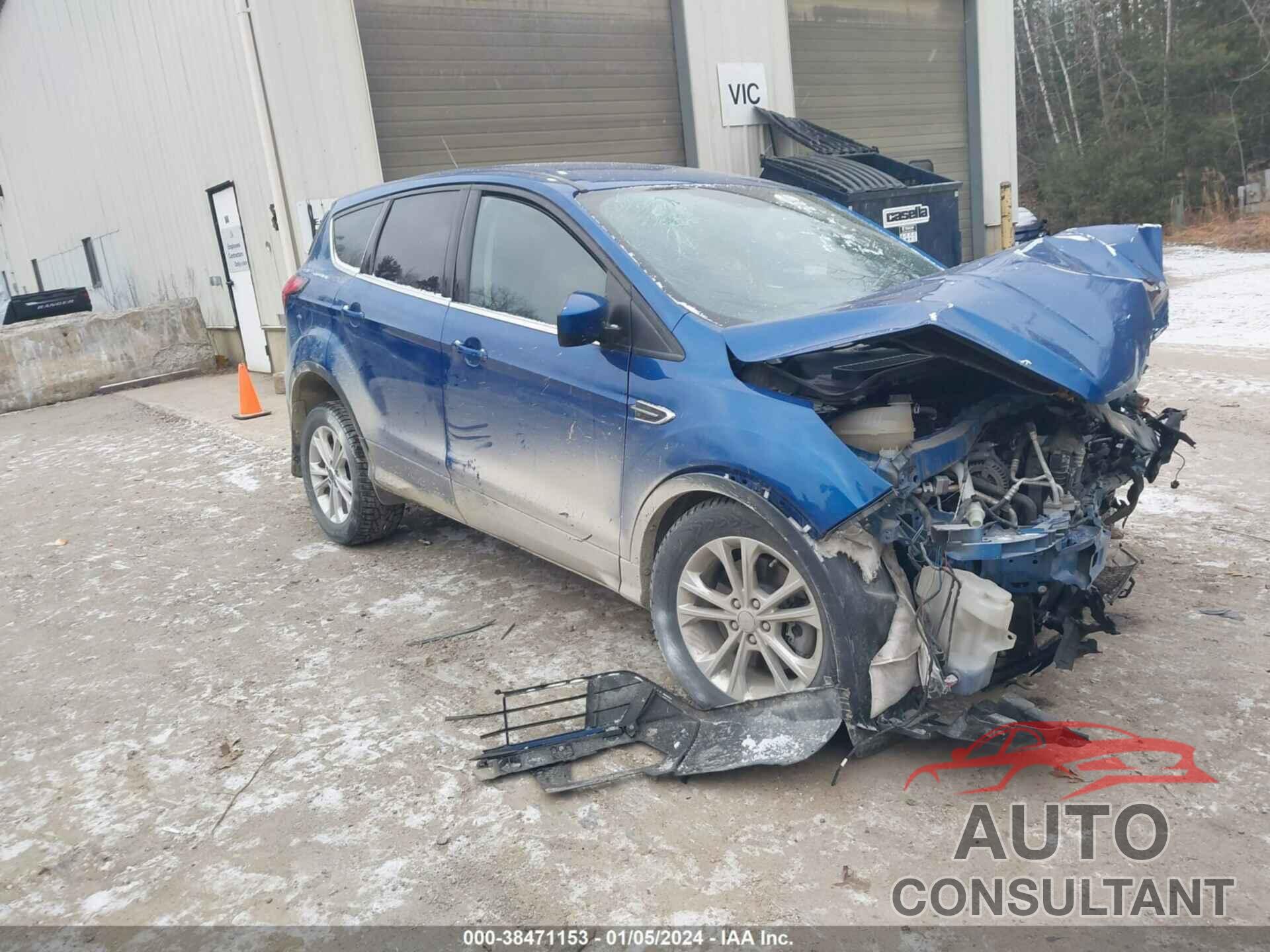FORD ESCAPE 2019 - 1FMCU9GD1KUB18029