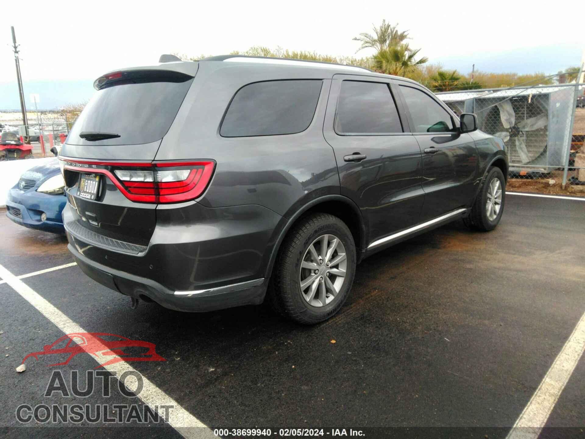 DODGE DURANGO 2018 - 1C4RDHAG2JC209424