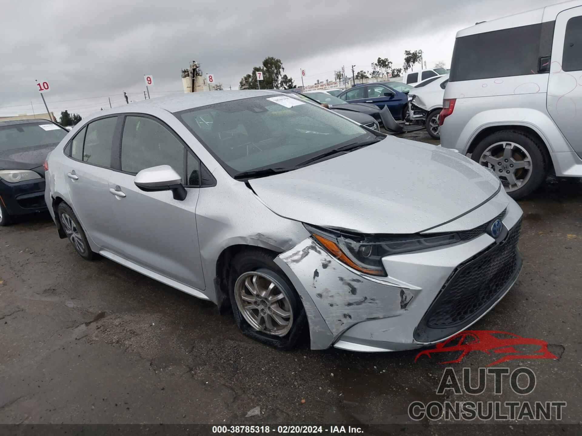 TOYOTA COROLLA 2022 - JTDEAMDE7N3011650