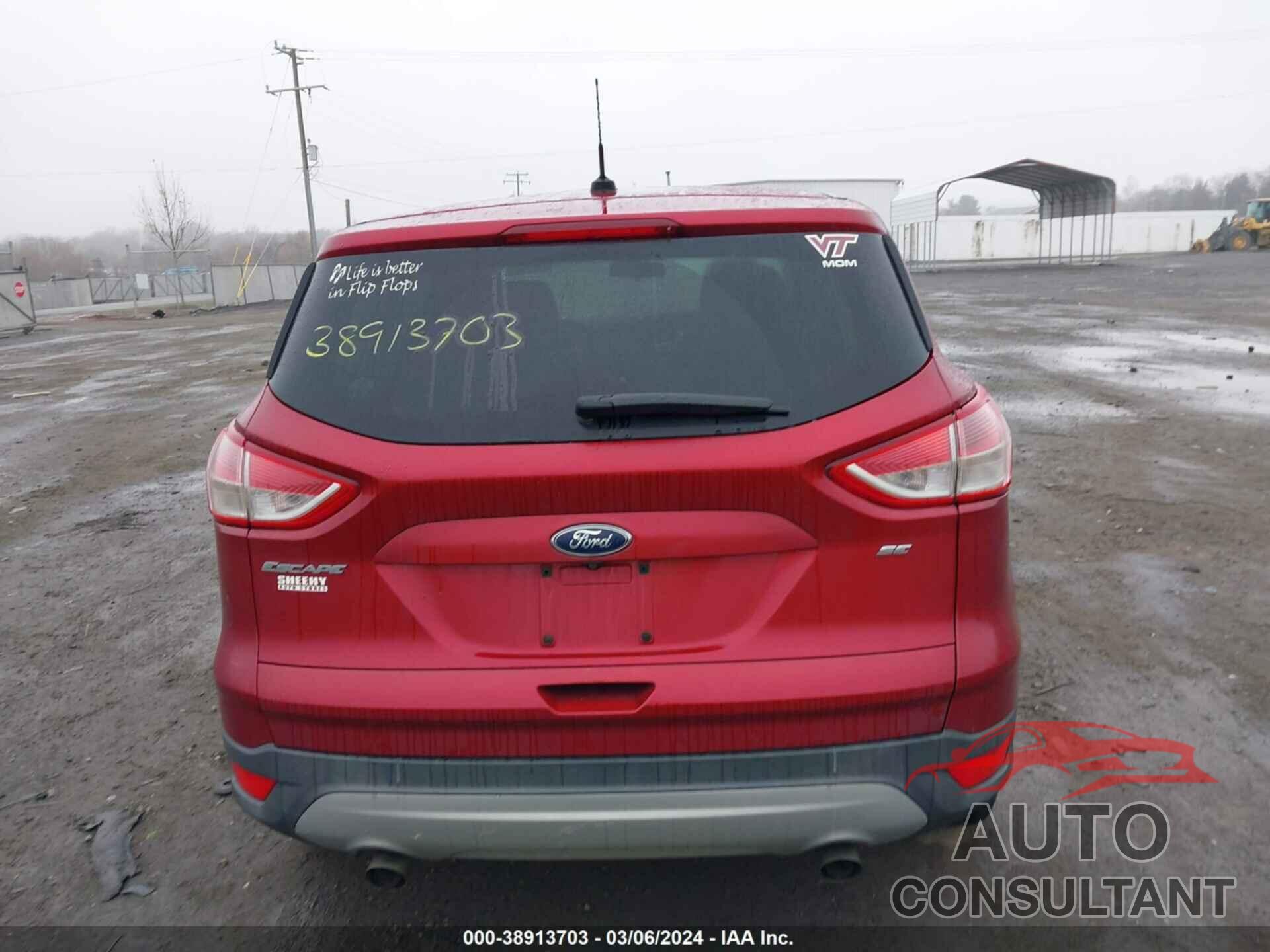 FORD ESCAPE 2016 - 1FMCU0G72GUA50028