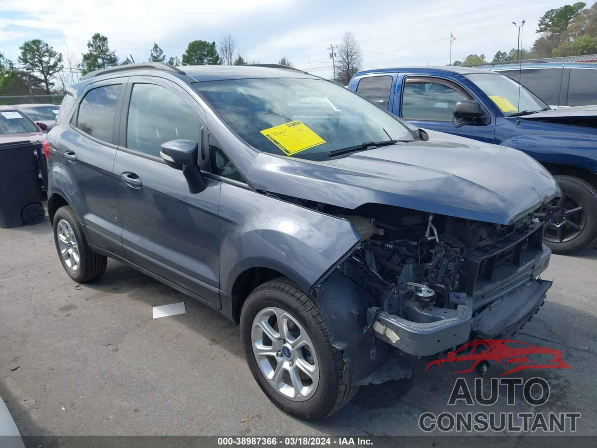 FORD ECOSPORT 2021 - MAJ6S3GLXMC398205