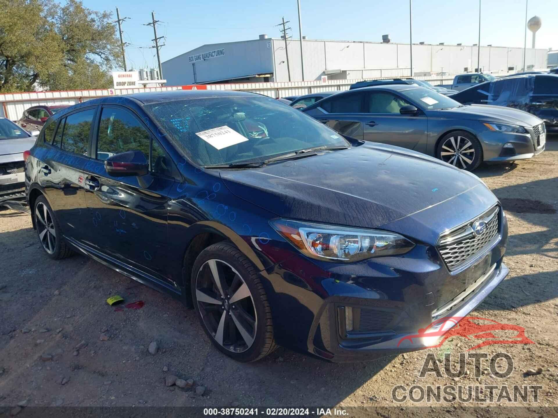 SUBARU IMPREZA 2019 - 4S3GTAJ67K1761037