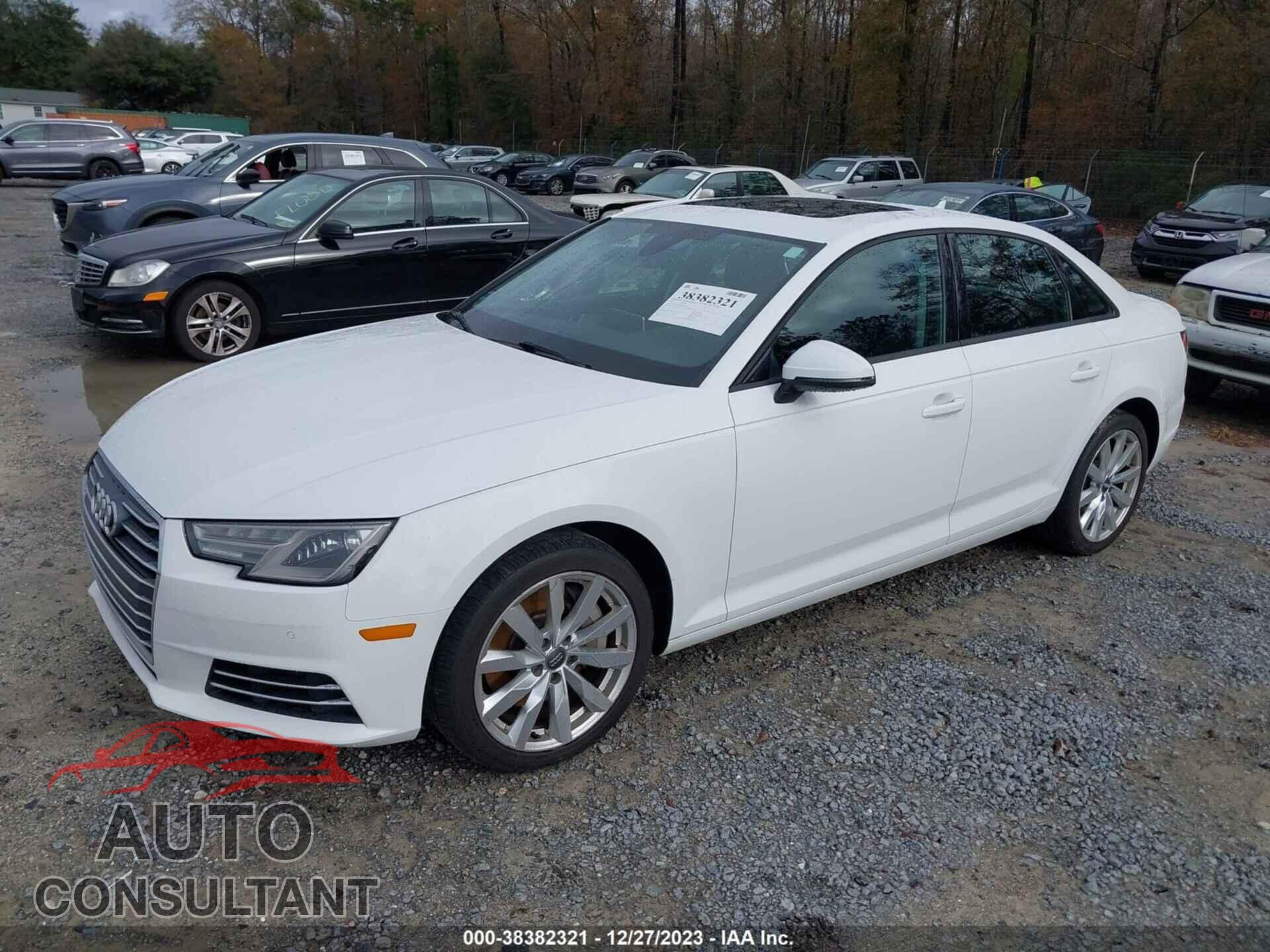 AUDI A4 2017 - WAUANAF49HN008101