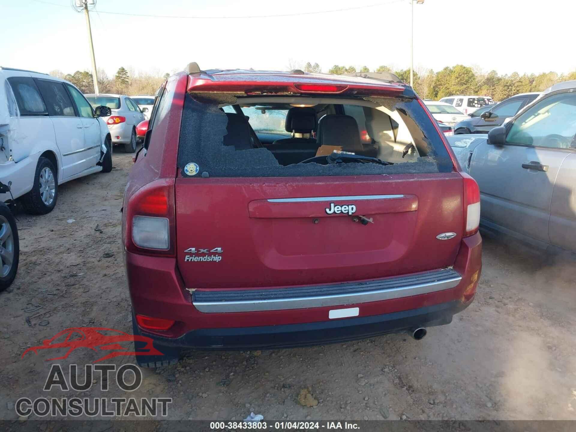 JEEP COMPASS 2016 - 1C4NJDEB2GD808745