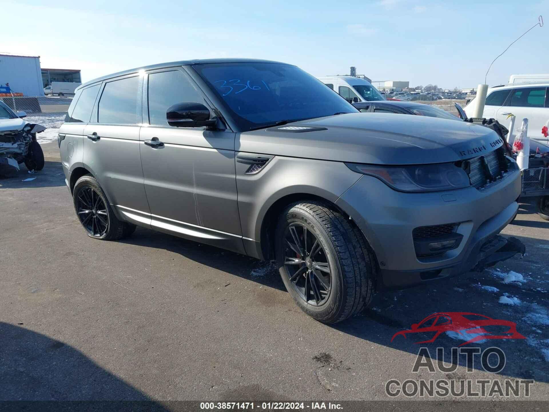 LAND ROVER RANGE ROVER SPORT 2016 - SALWR2EF3GA594508