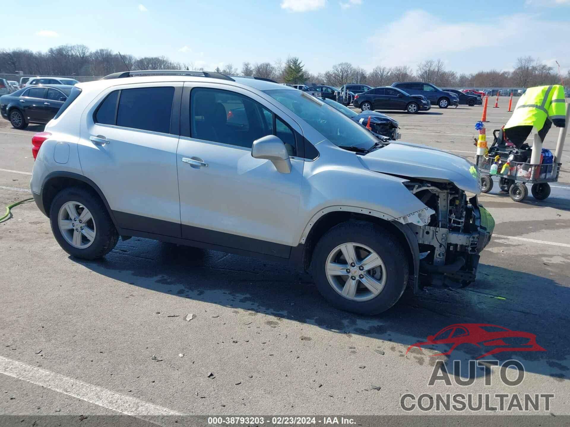 CHEVROLET TRAX 2019 - KL7CJPSB6KB908622