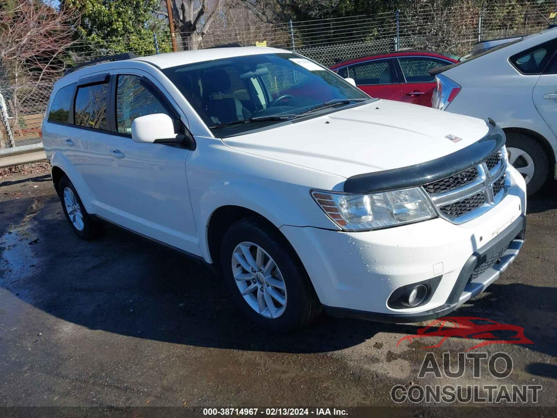 DODGE JOURNEY 2016 - 3C4PDDBG3GT169981