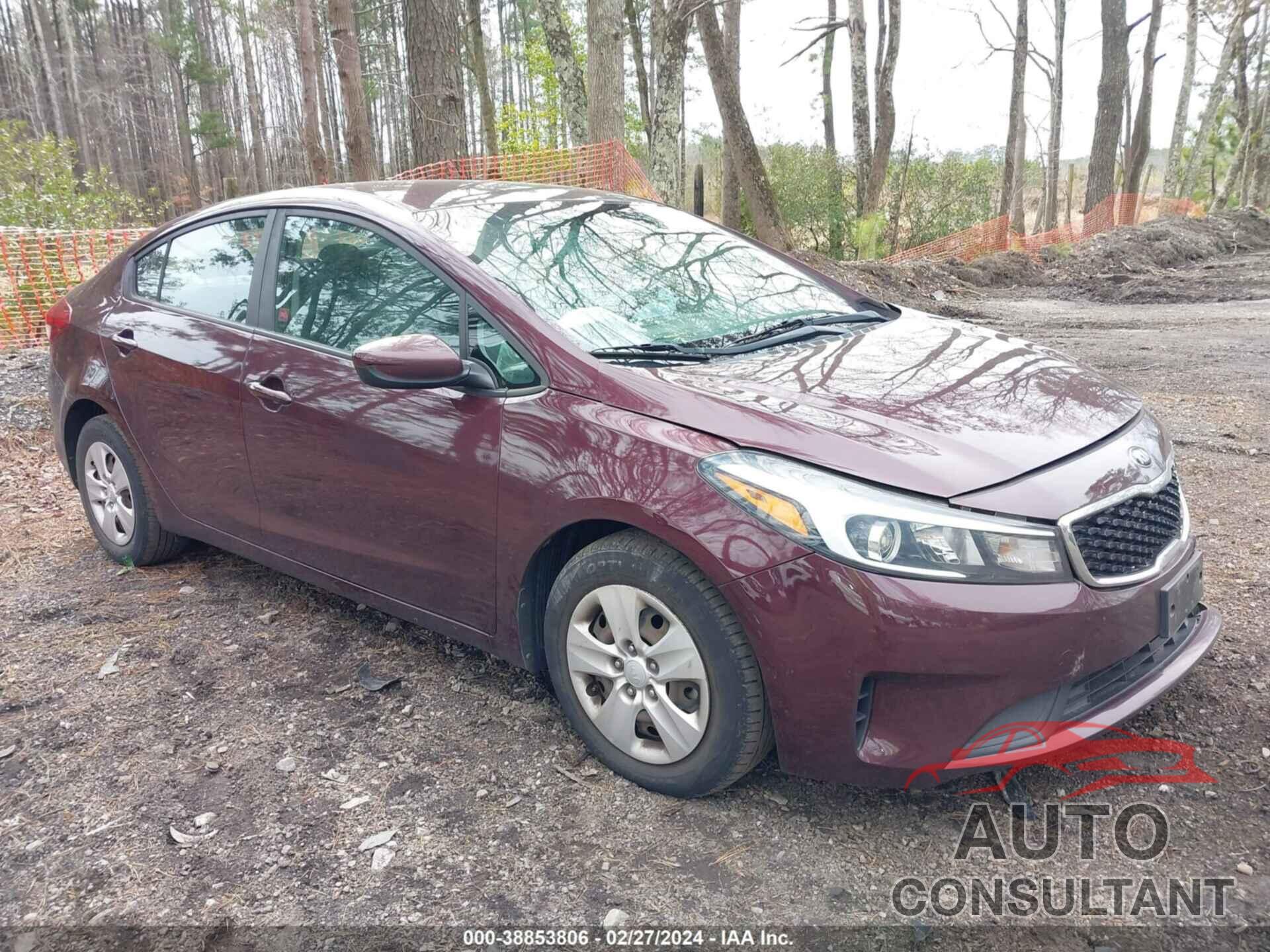 KIA FORTE 2018 - 3KPFL4A79JE279123