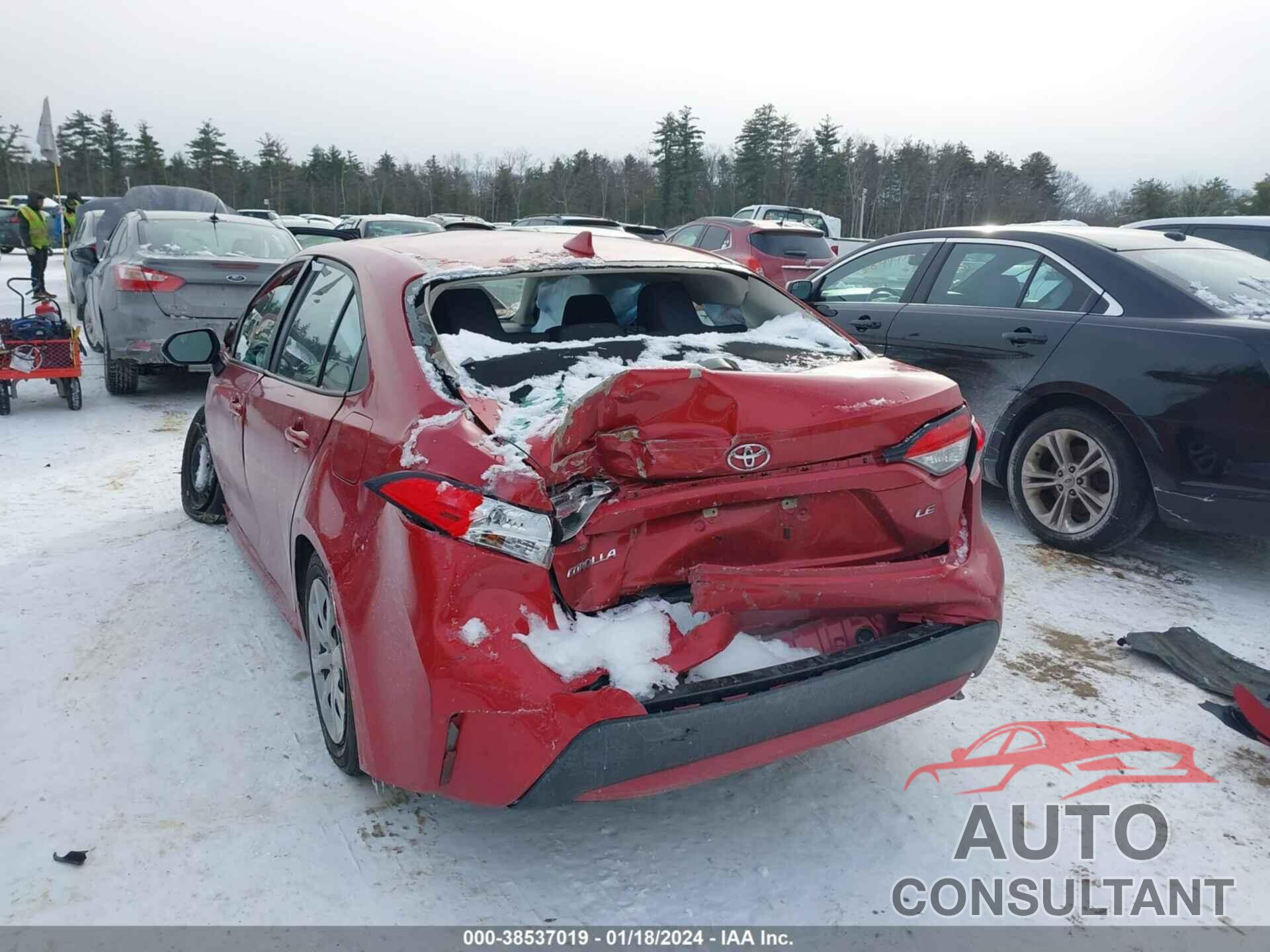 TOYOTA COROLLA 2021 - 5YFEPMAE2MP206807