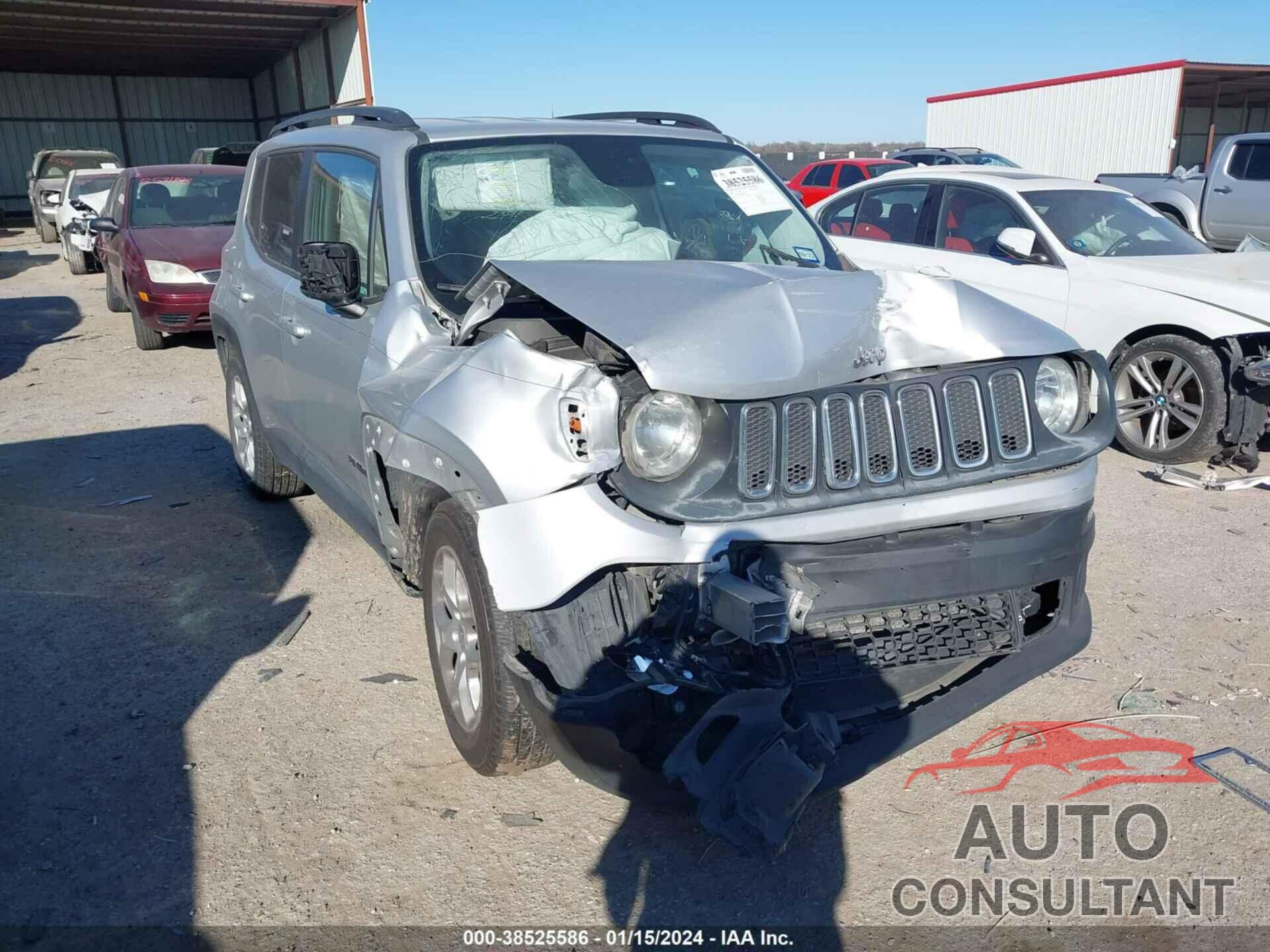 JEEP RENEGADE 2016 - ZACCJABT7GPD45599