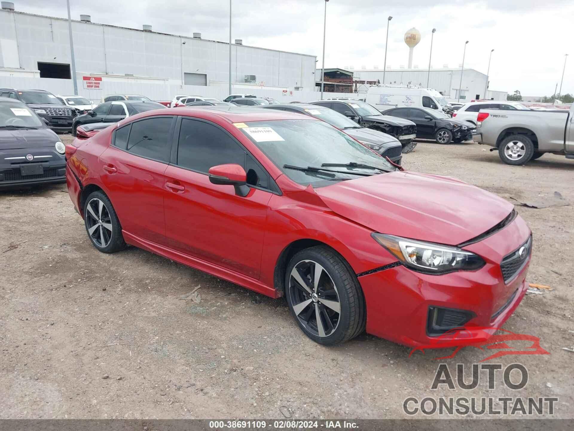 SUBARU IMPREZA 2017 - 4S3GKAM68H3624054