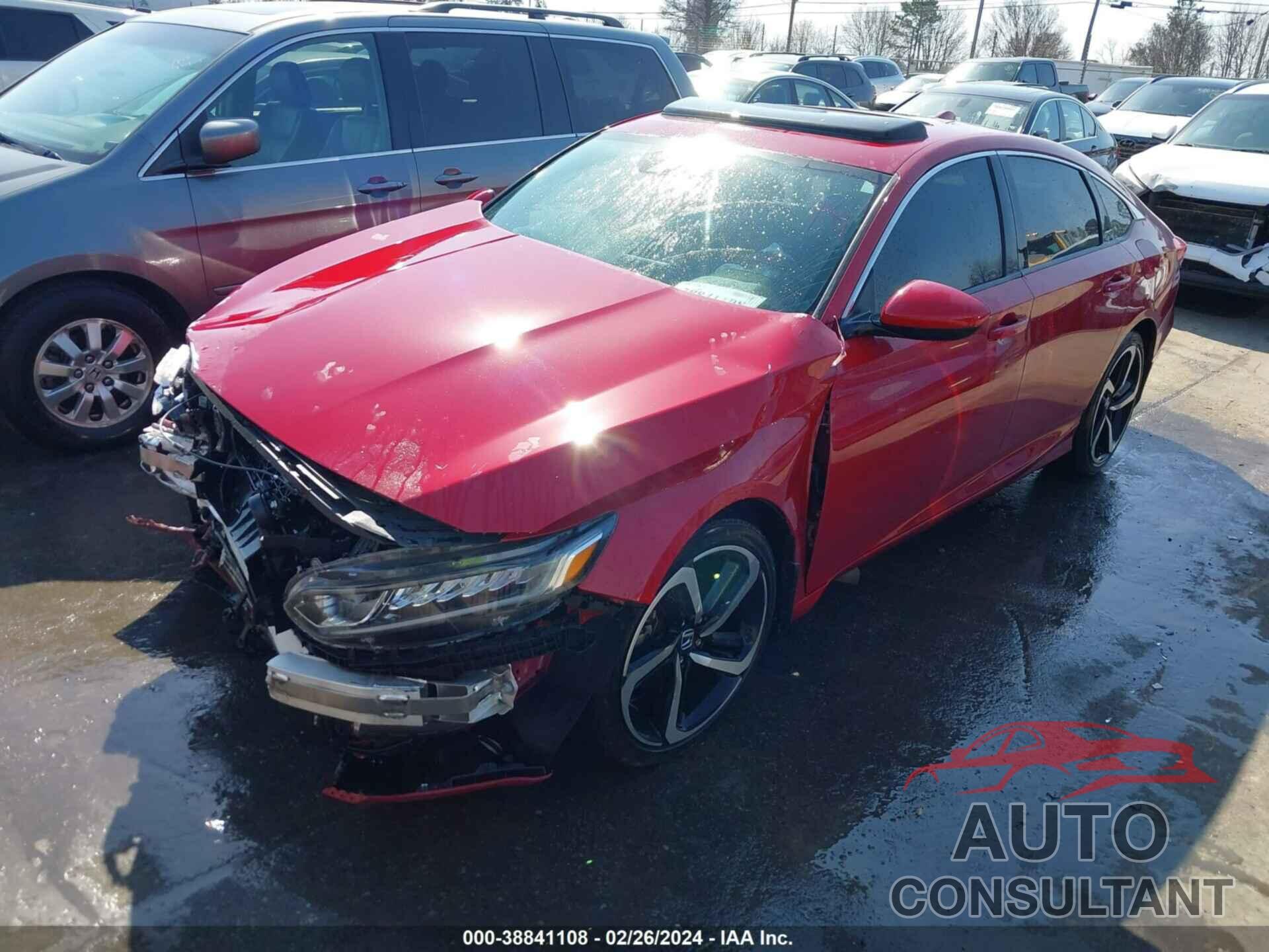 HONDA ACCORD 2018 - 1HGCV2F31JA027040