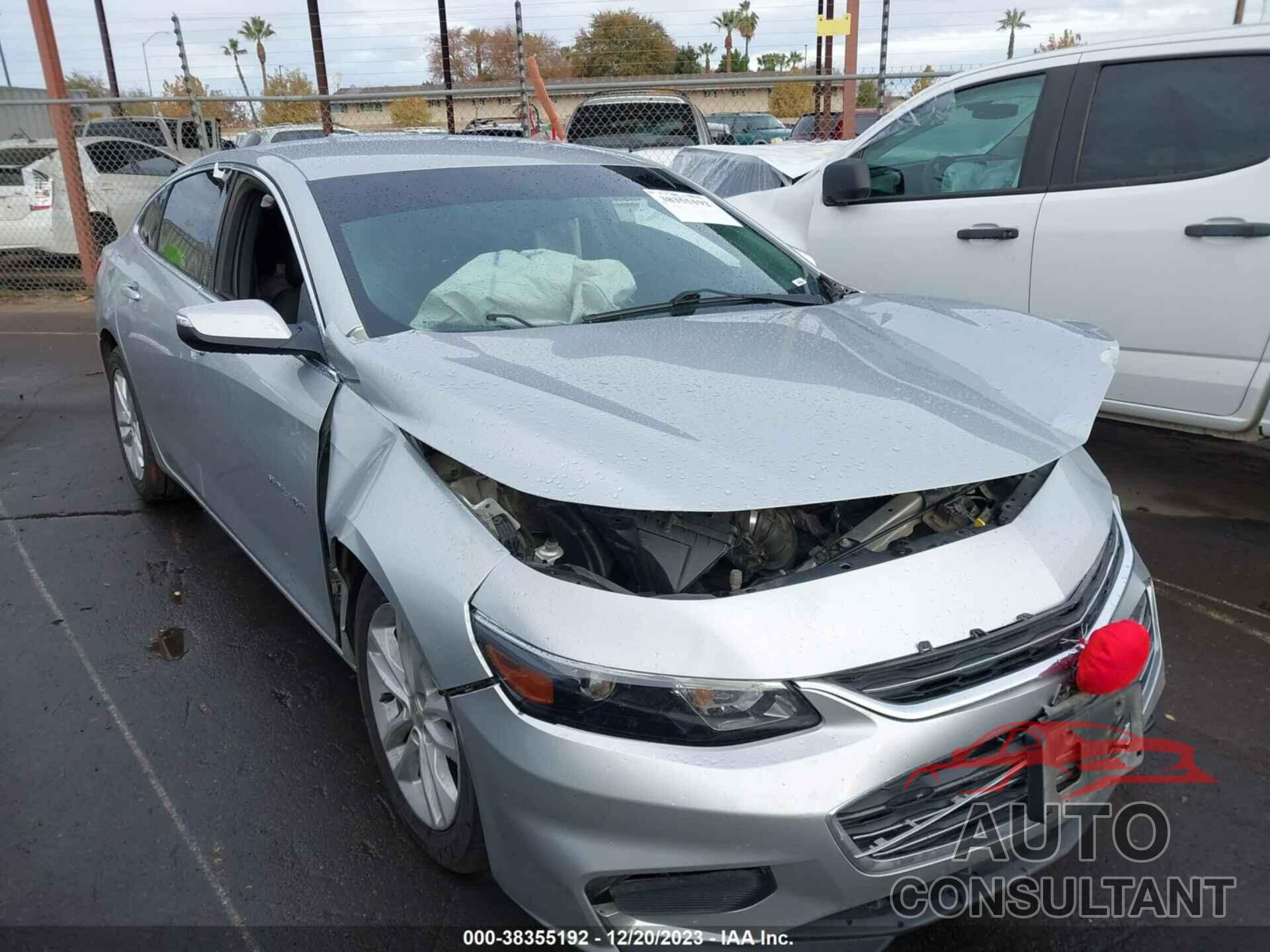 CHEVROLET MALIBU 2017 - 1G1ZE5ST9HF125013