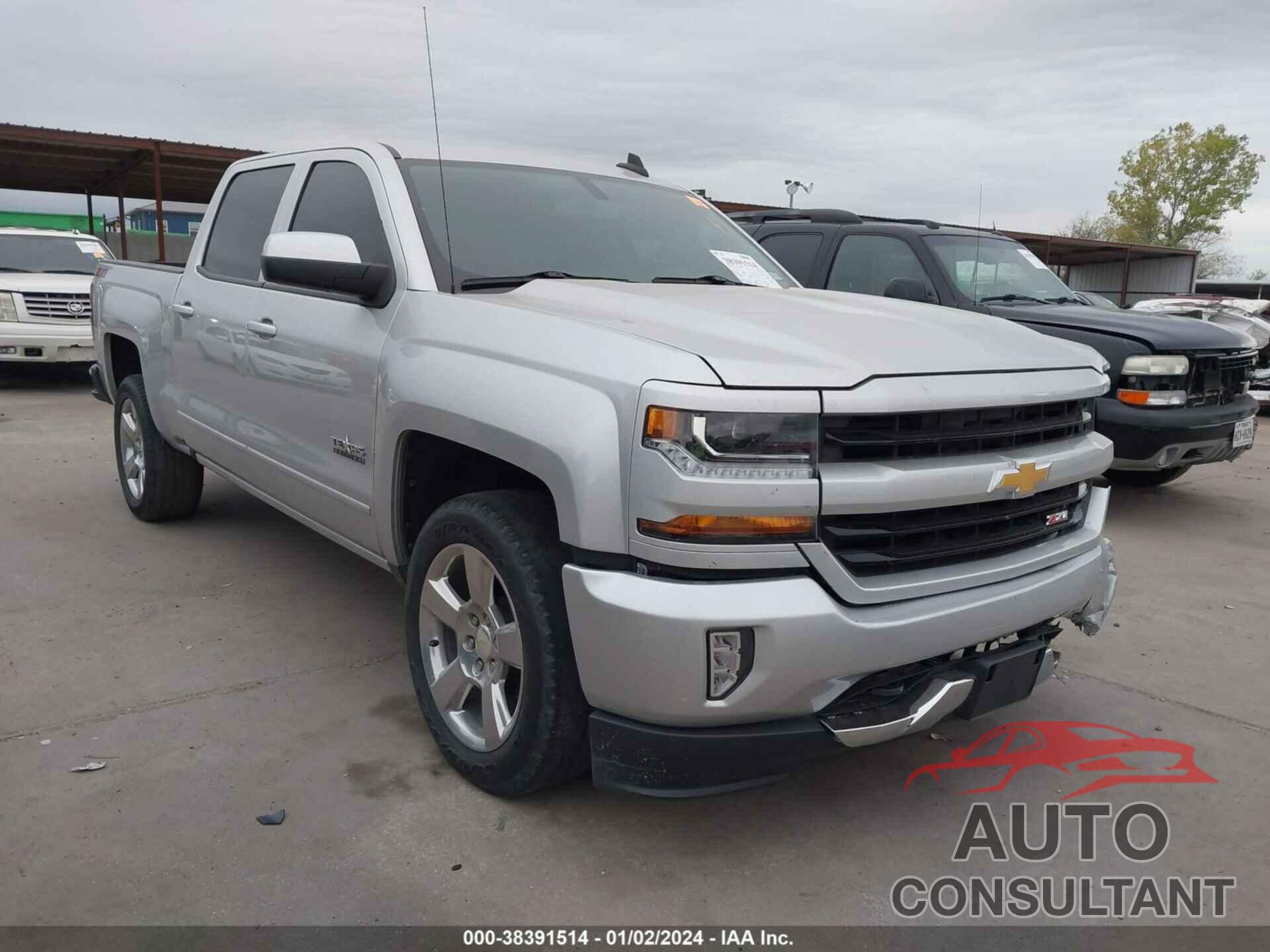 CHEVROLET SILVERADO 1500 2018 - 3GCUKREC6JG594318