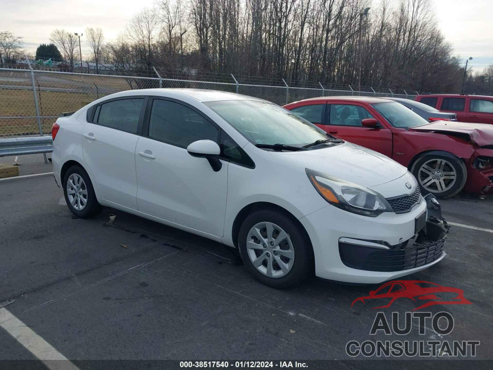 KIA RIO 2017 - KNADM4A33H6010596