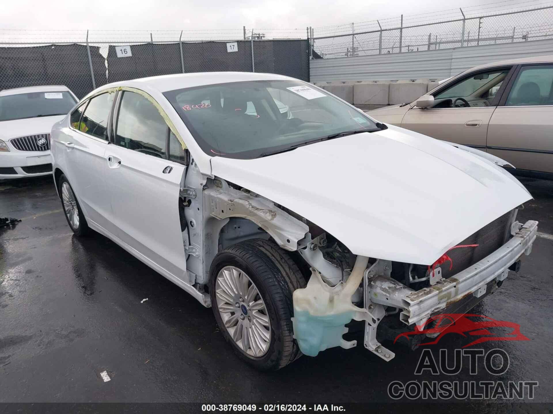 FORD FUSION HYBRID 2016 - 3FA6P0LU5GR329829