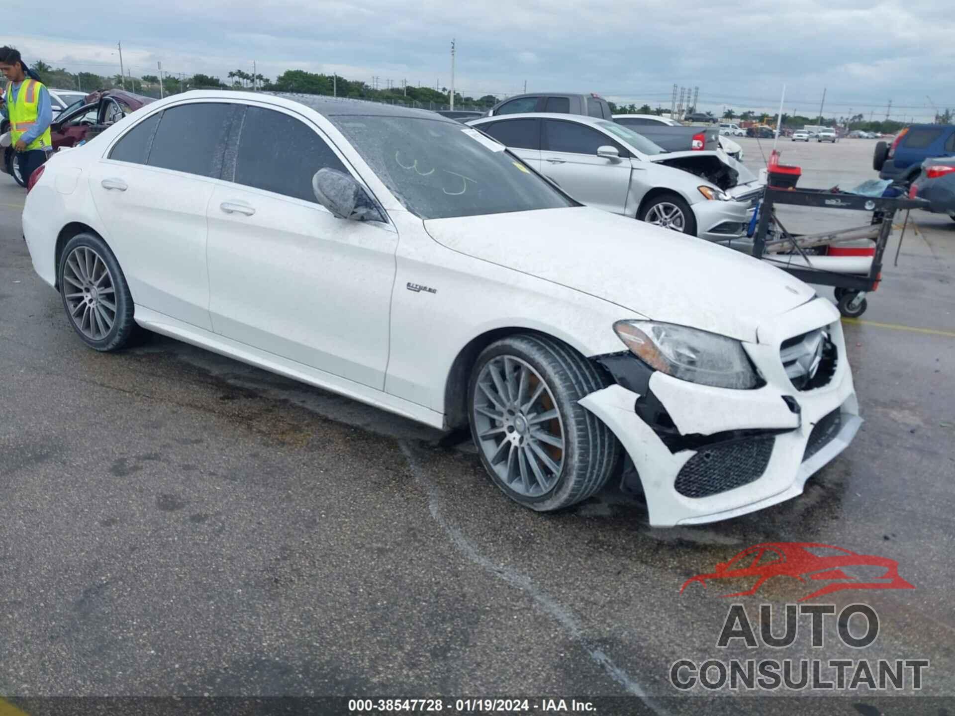 MERCEDES-BENZ C 300 2017 - 55SWF4JB9HU208258