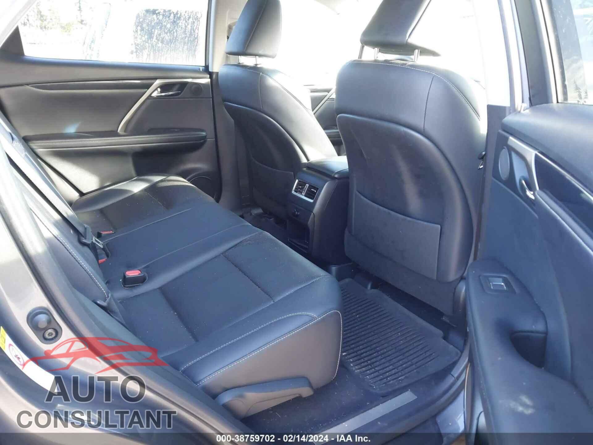 LEXUS RX 350 2019 - 2T2BZMCA2KC195260