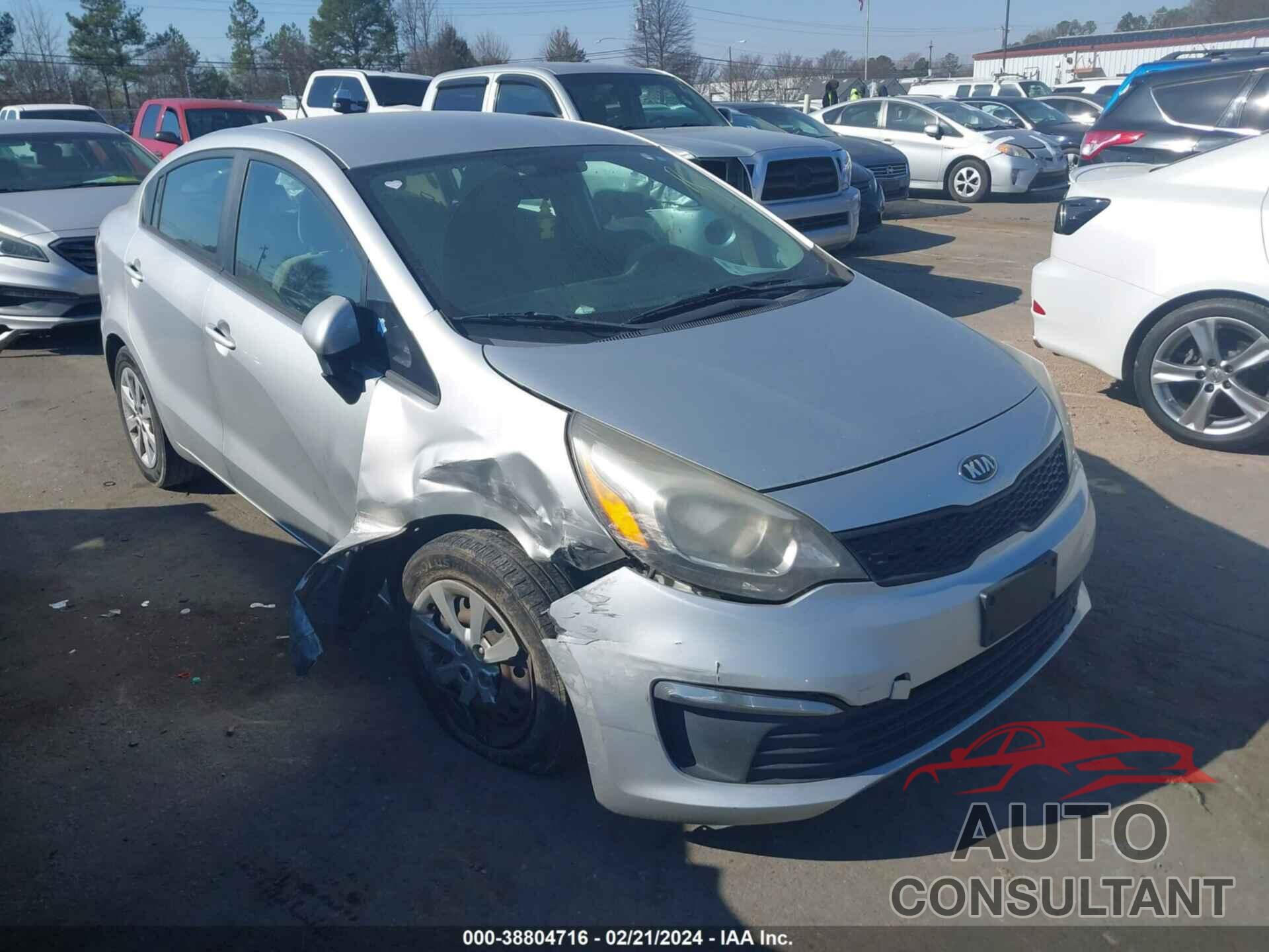 KIA RIO 2016 - KNADM4A31G6544159