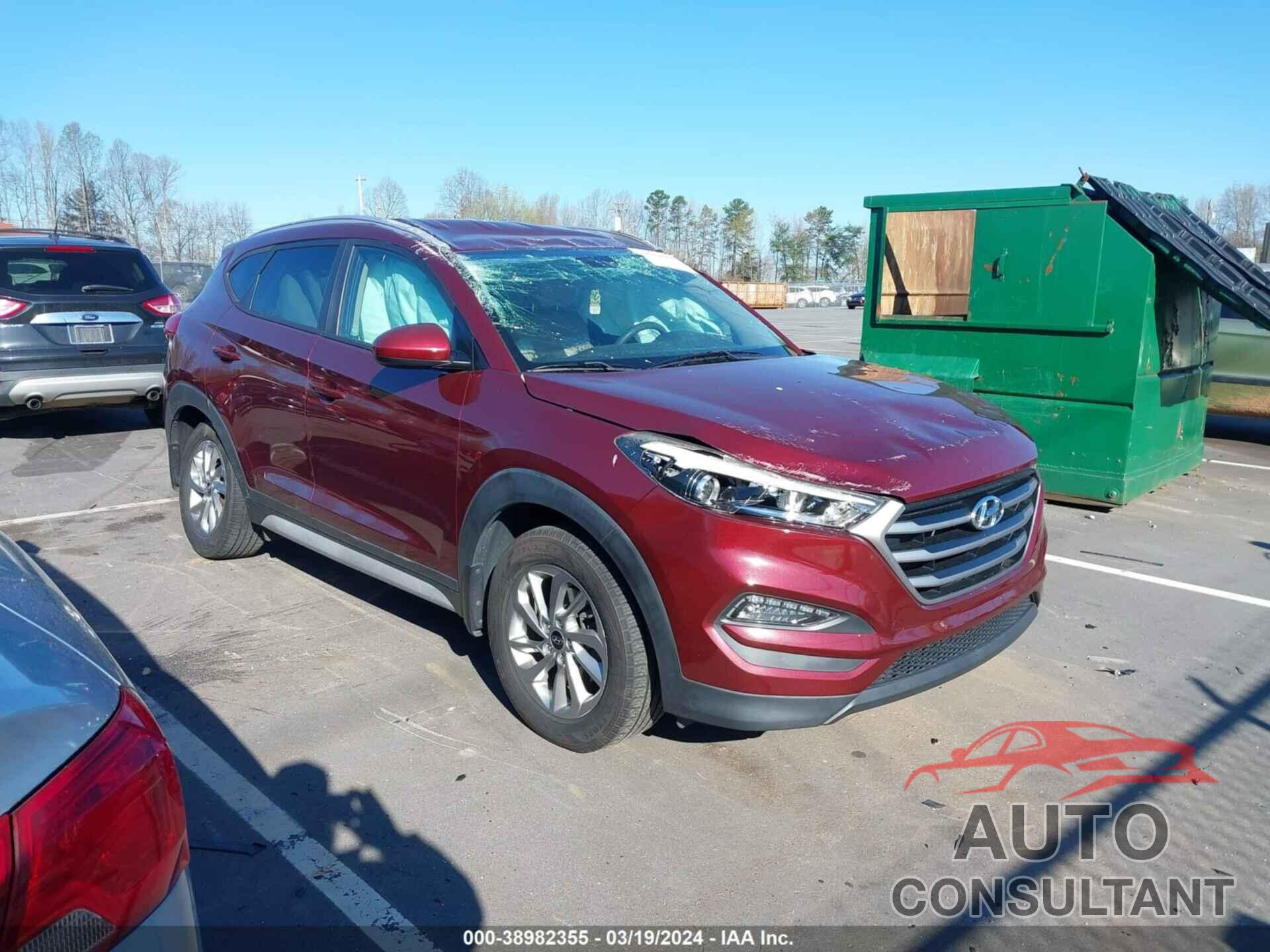 HYUNDAI TUCSON 2018 - KM8J33A43JU603416