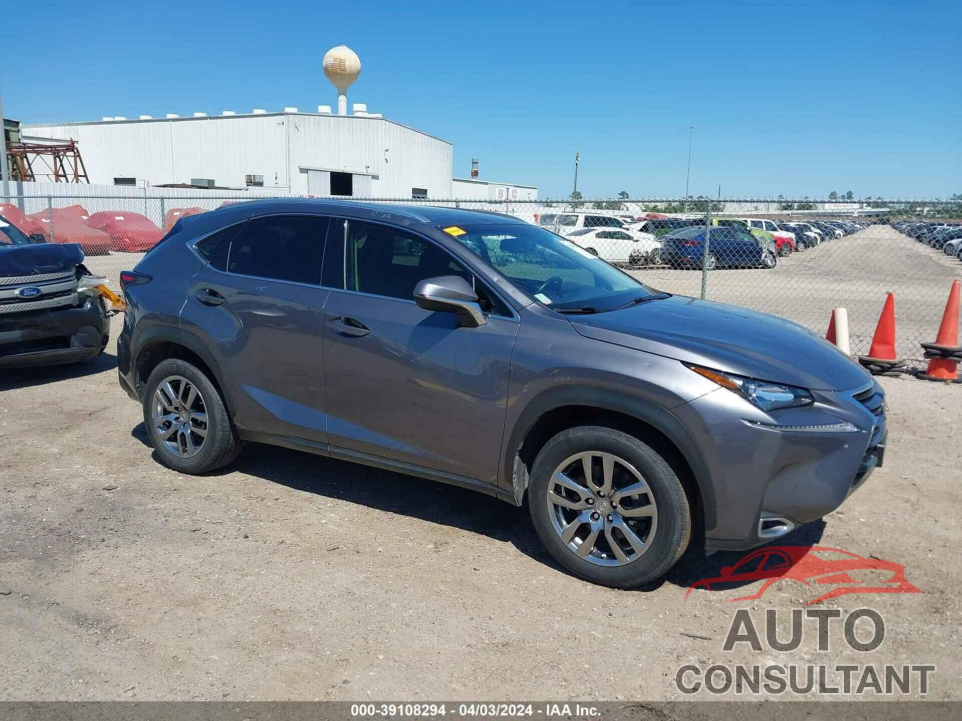 LEXUS NX 200T 2016 - JTJYARBZ9G2043389