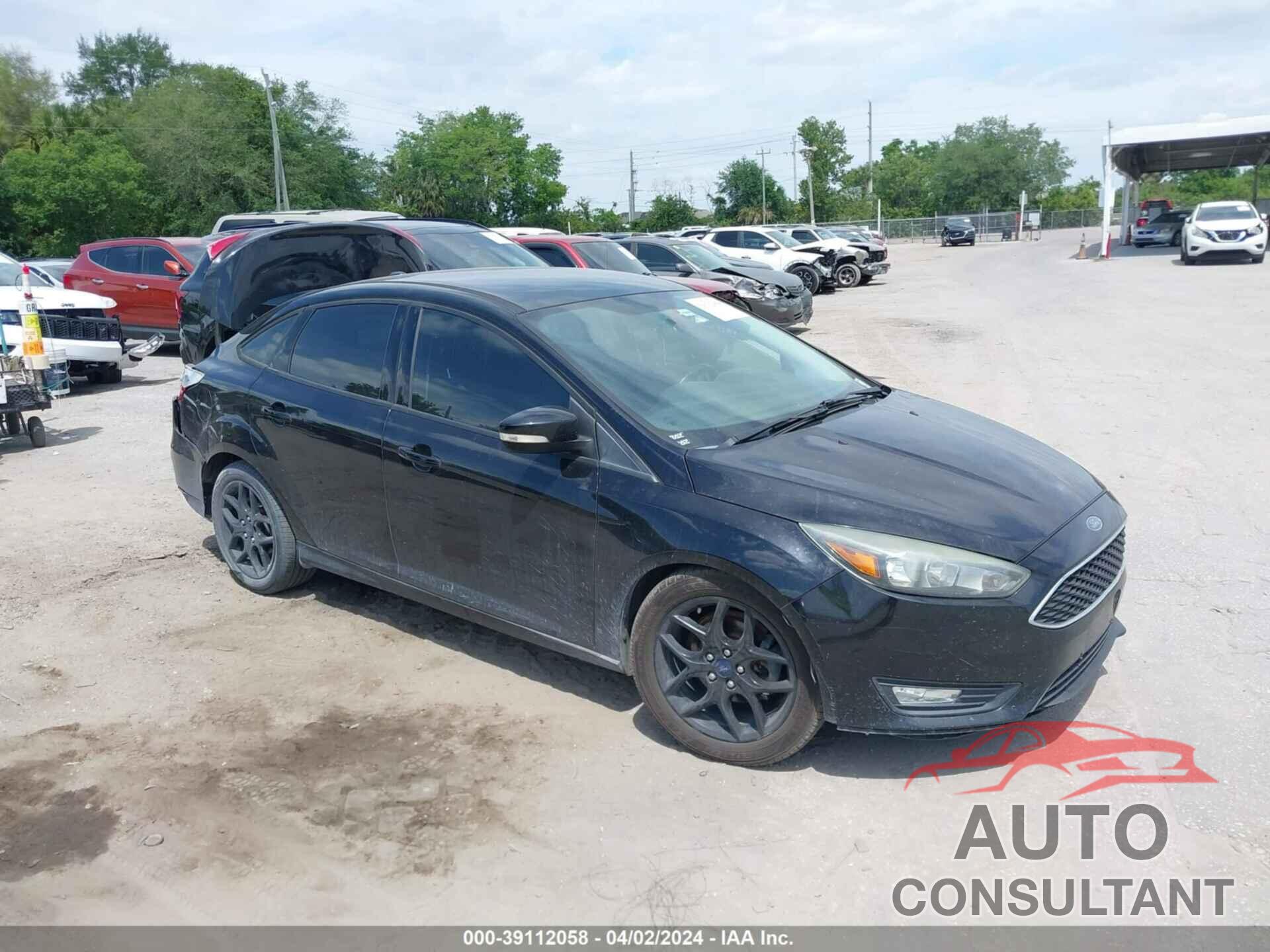 FORD FOCUS 2016 - 1FADP3F23GL393756