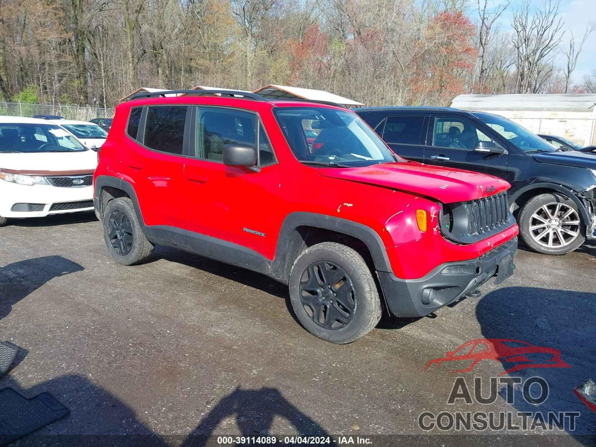 JEEP RENEGADE 2018 - ZACCJBAB8JPJ09448