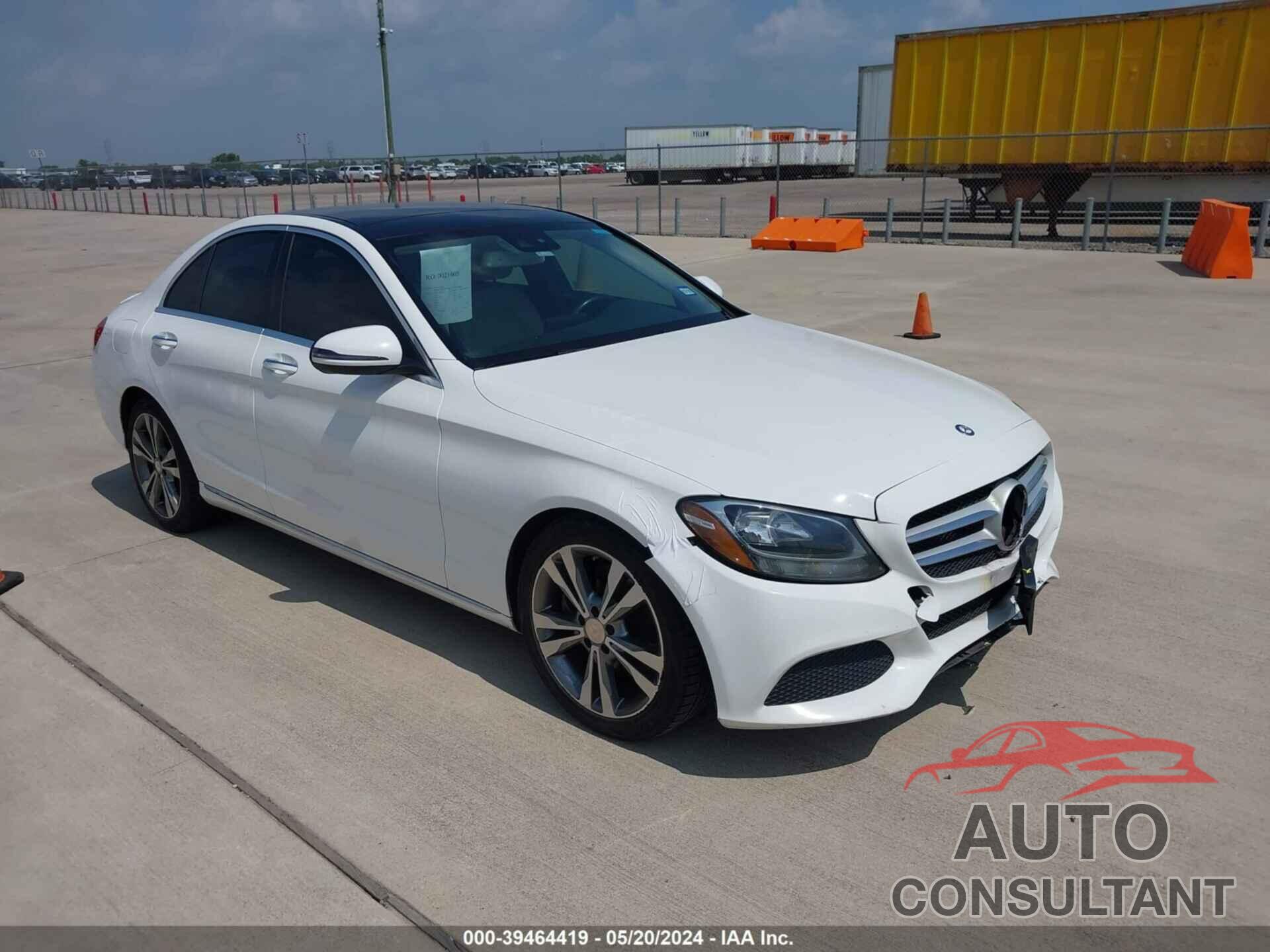 MERCEDES-BENZ C 300 2016 - WDDWF4JB2GR152342