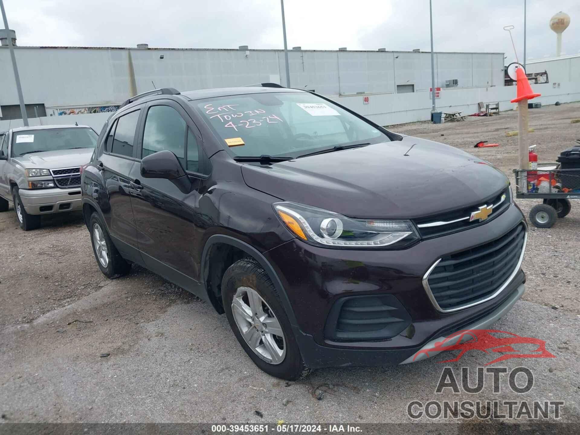 CHEVROLET TRAX 2021 - KL7CJLSB2MB321474