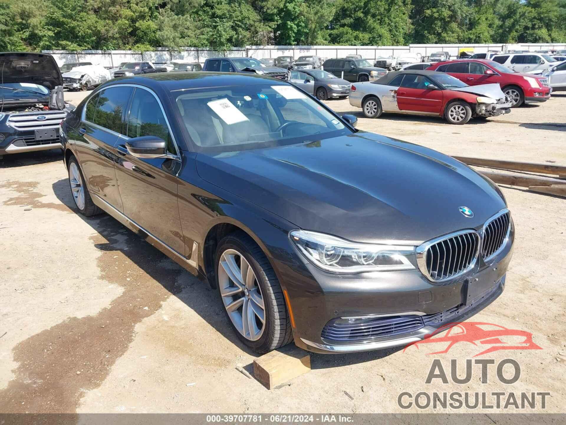 BMW 750I 2016 - WBA7F2C53GG417630