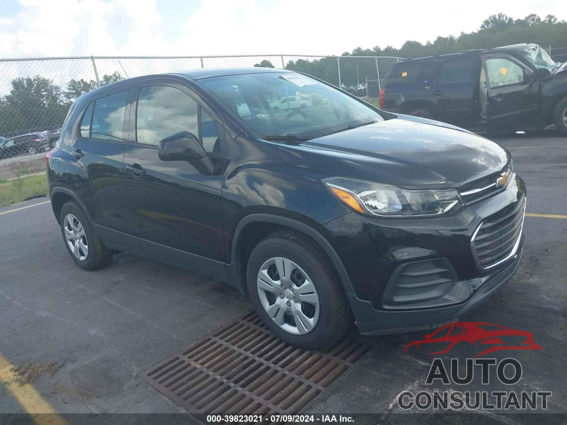 CHEVROLET TRAX 2017 - 3GNCJKSB1HL287021