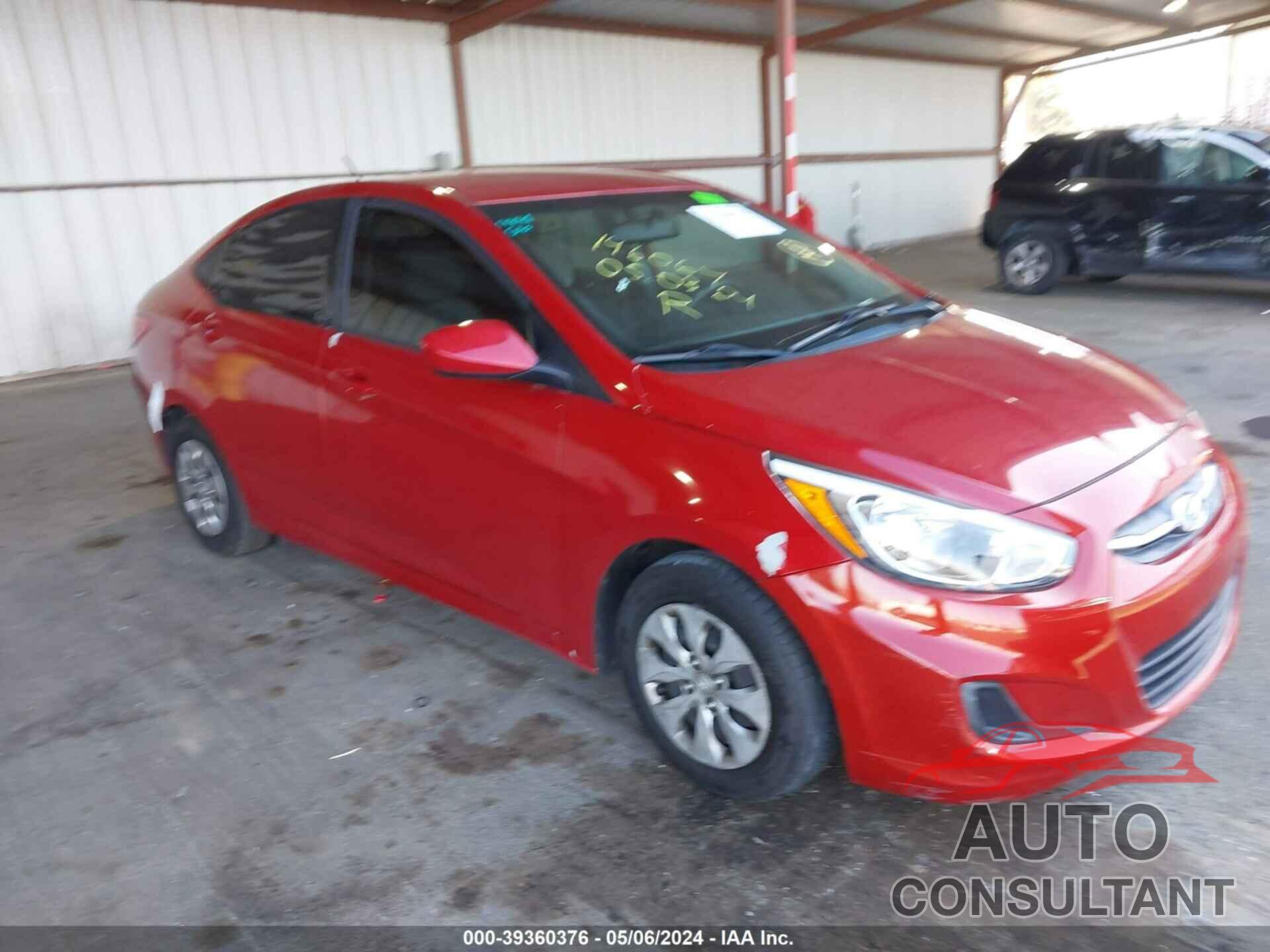 HYUNDAI ACCENT 2017 - KMHCT4AE3HU389030