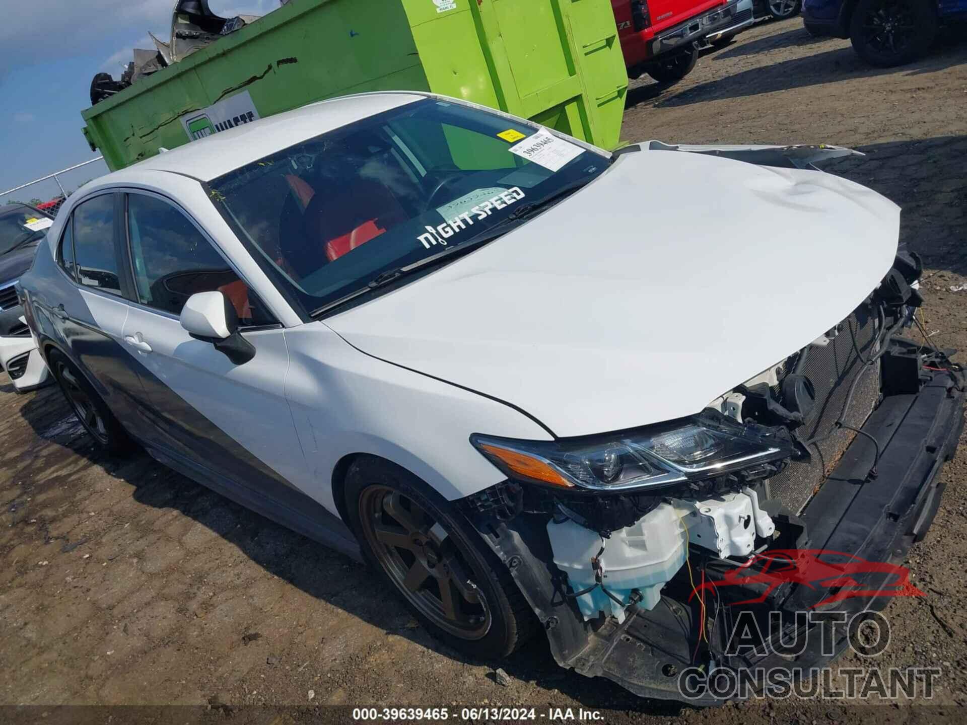 TOYOTA CAMRY 2019 - 4T1B11HK7KU788767