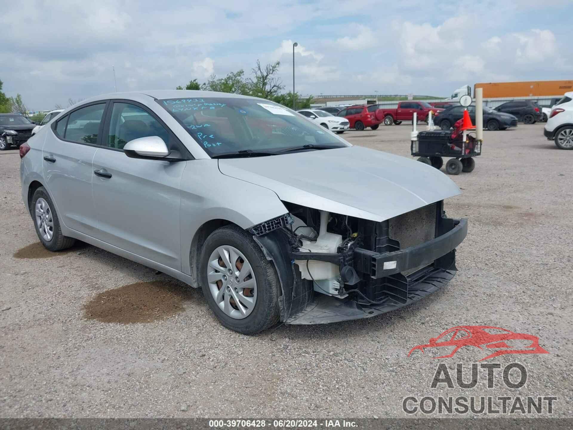 HYUNDAI ELANTRA 2020 - 5NPD74LF1LH539741