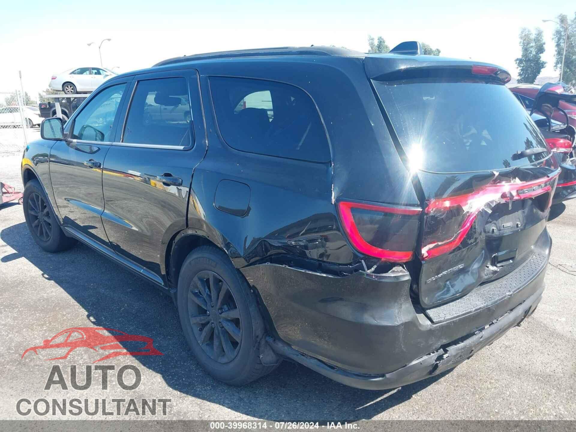 DODGE DURANGO 2017 - 1C4RDHAG4HC724712