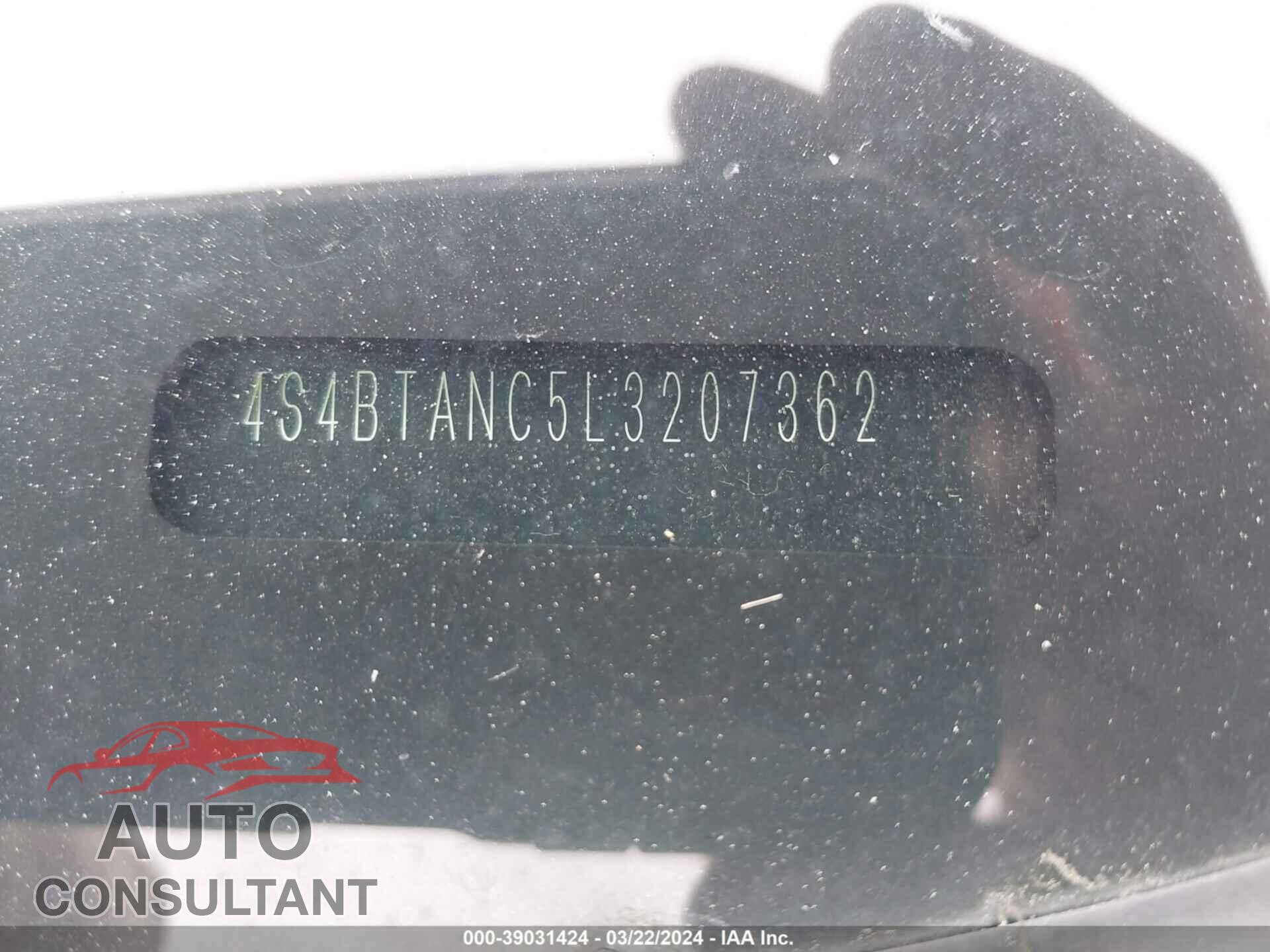 SUBARU OUTBACK 2020 - 4S4BTANC5L3207362