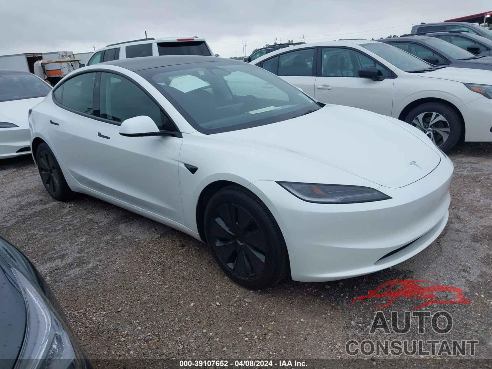 TESLA MODEL 3 2024 - 5YJ3E1EAXRF728381